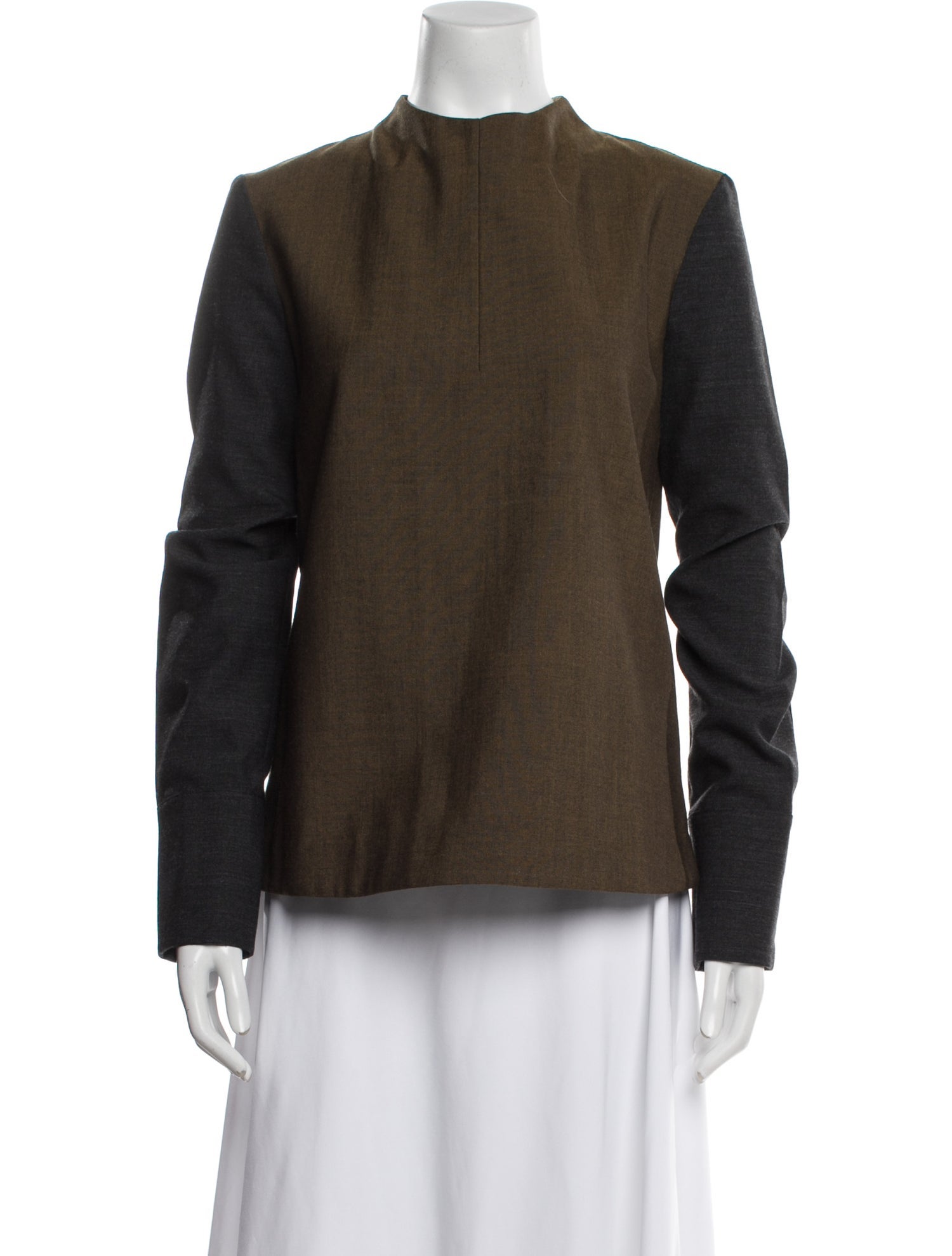 Marni Wool Mock Neck Sweatshirt