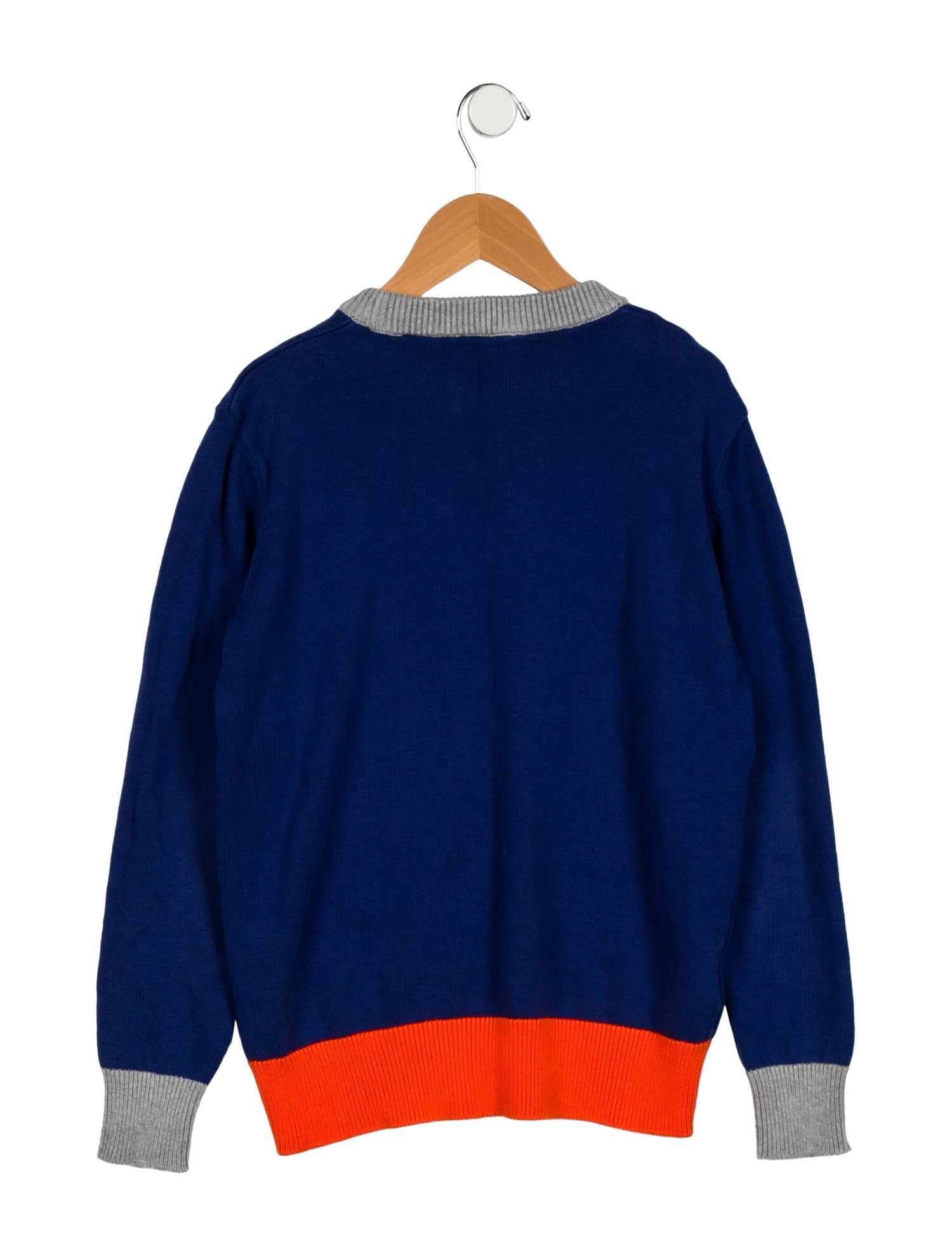 Marni Girls Cotton Logo Sweater