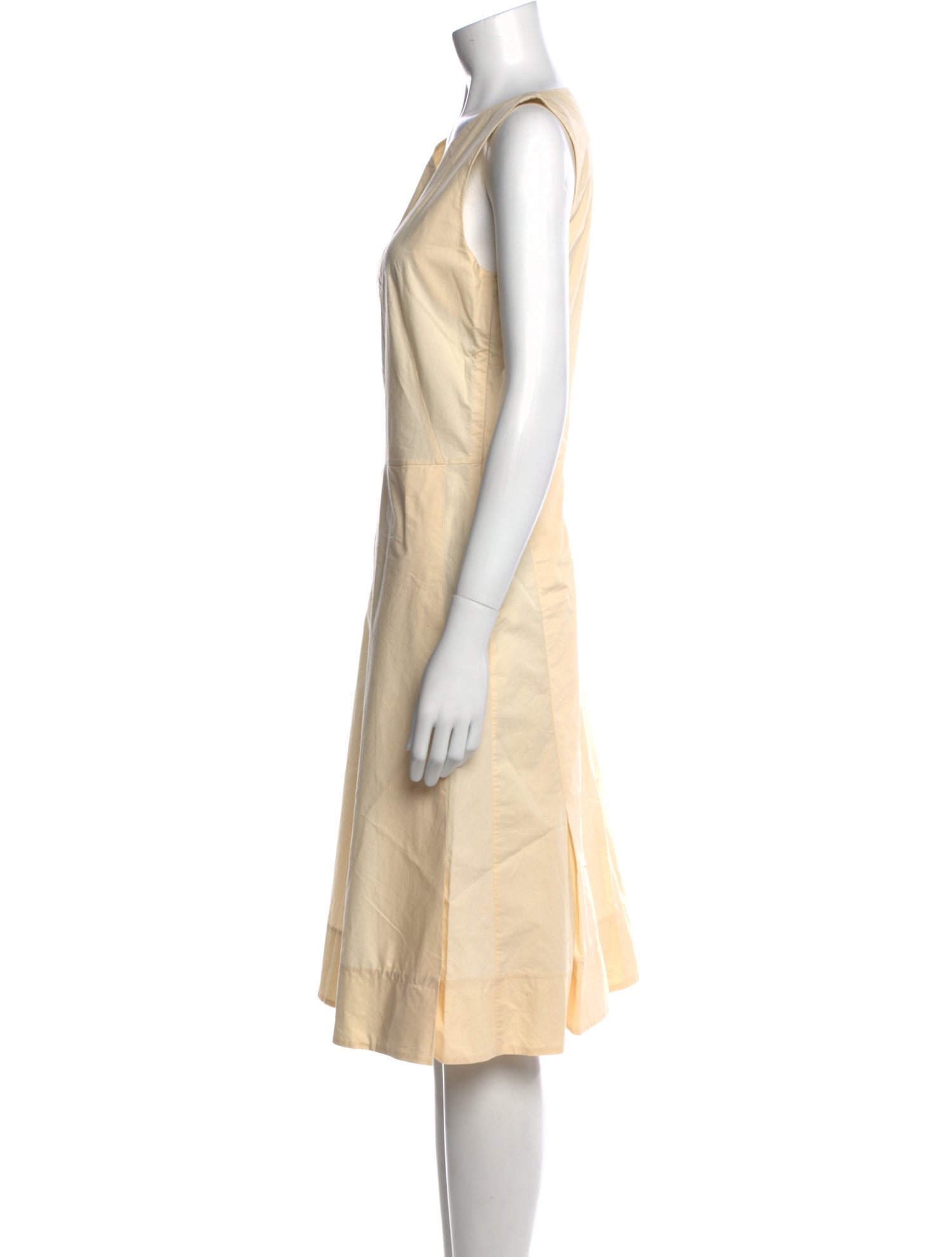 Marni V-Neck Midi Length Dress