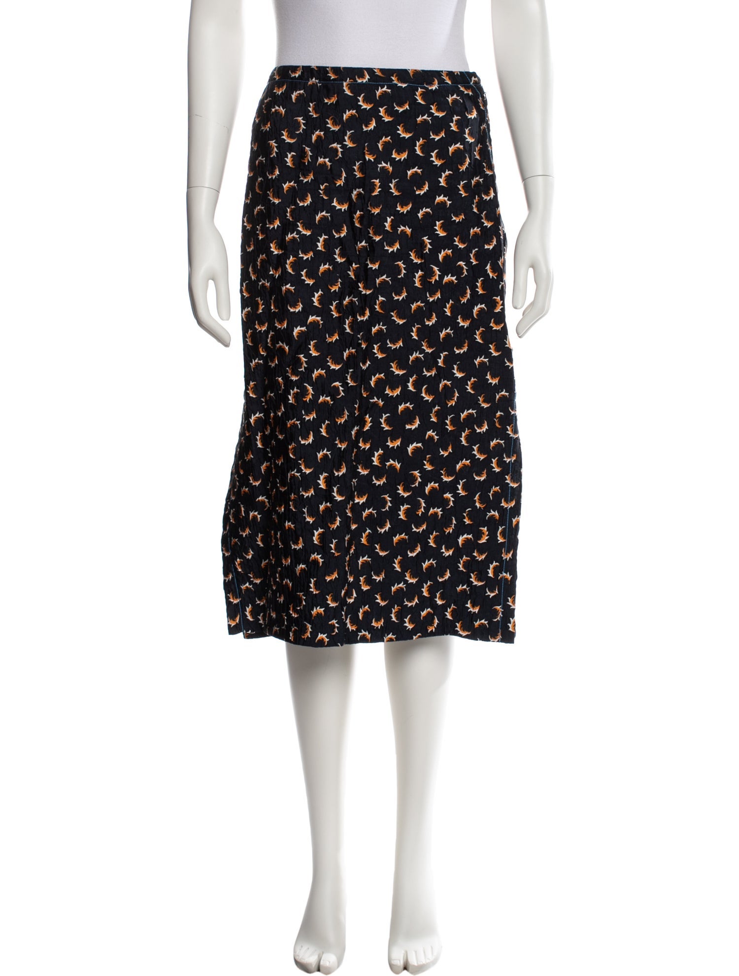 Marni Printed Knee-Length Skirt
