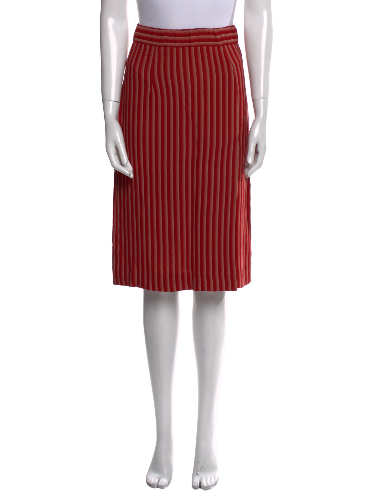 Marni Striped Knee-Length Skirt