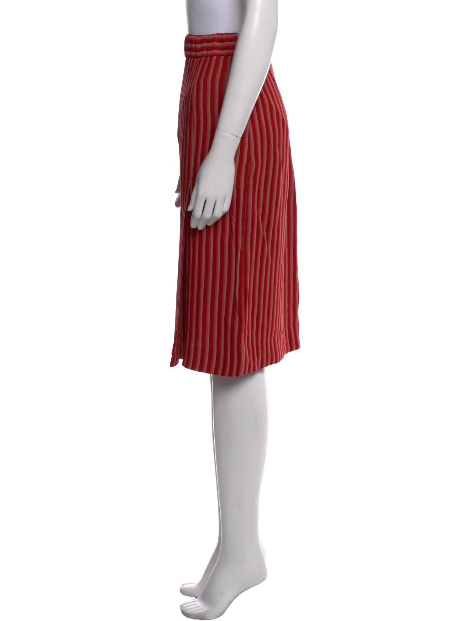 Marni Striped Knee-Length Skirt