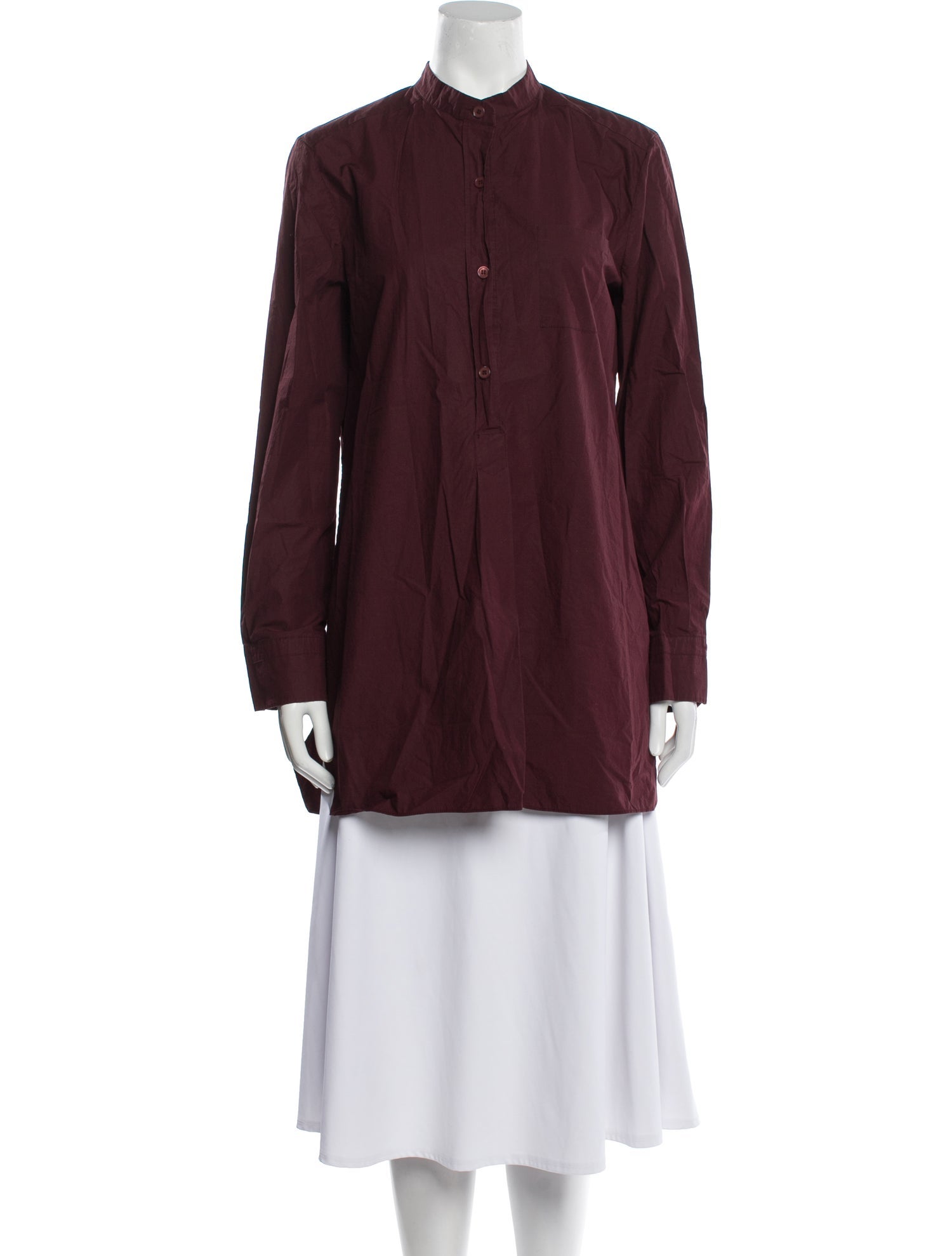 Marni Mock Neck Long Sleeve Tunic