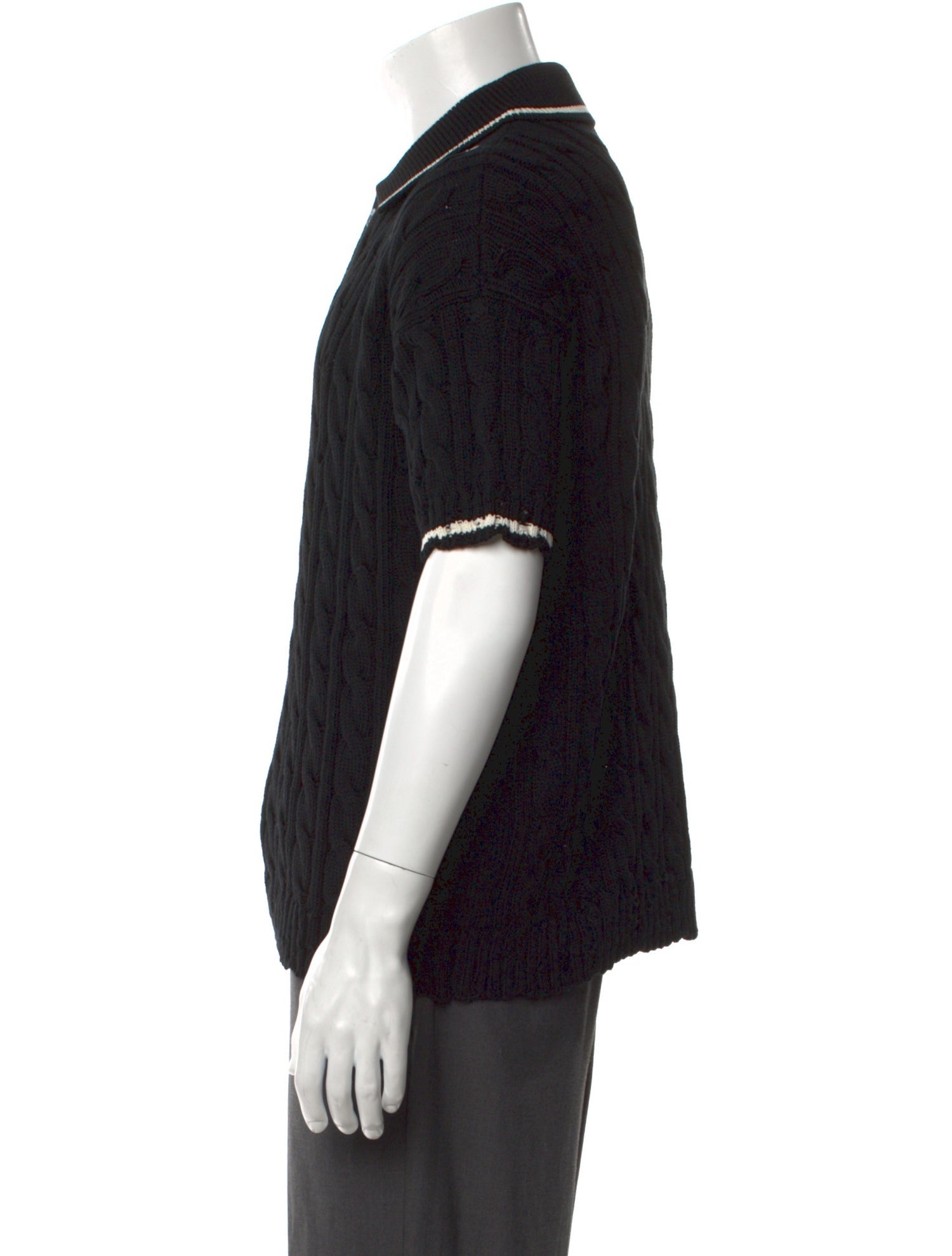 Marni Striped Collar Polo Sweater w/ Tags