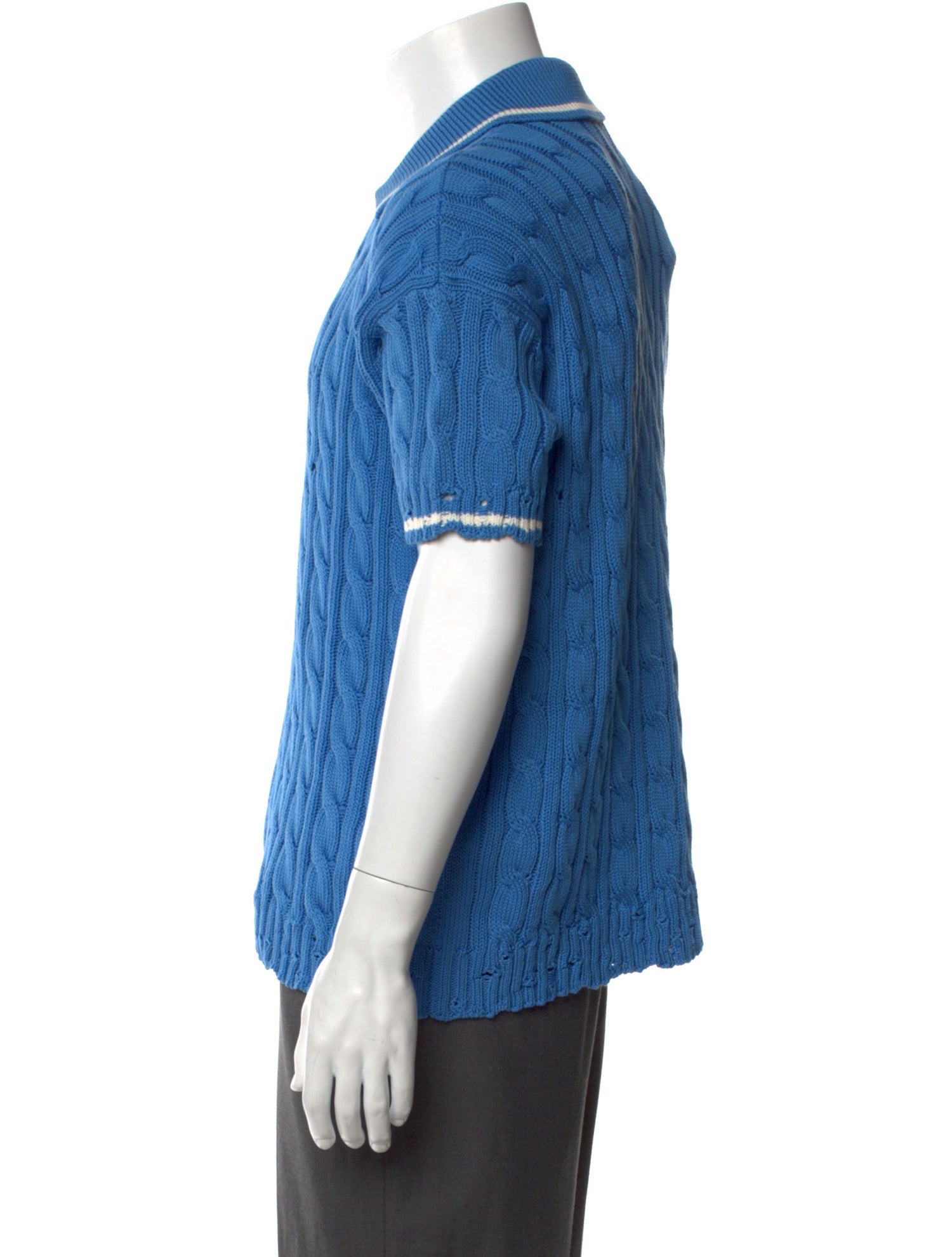 Marni Striped Collar Polo Sweater w/ Tags