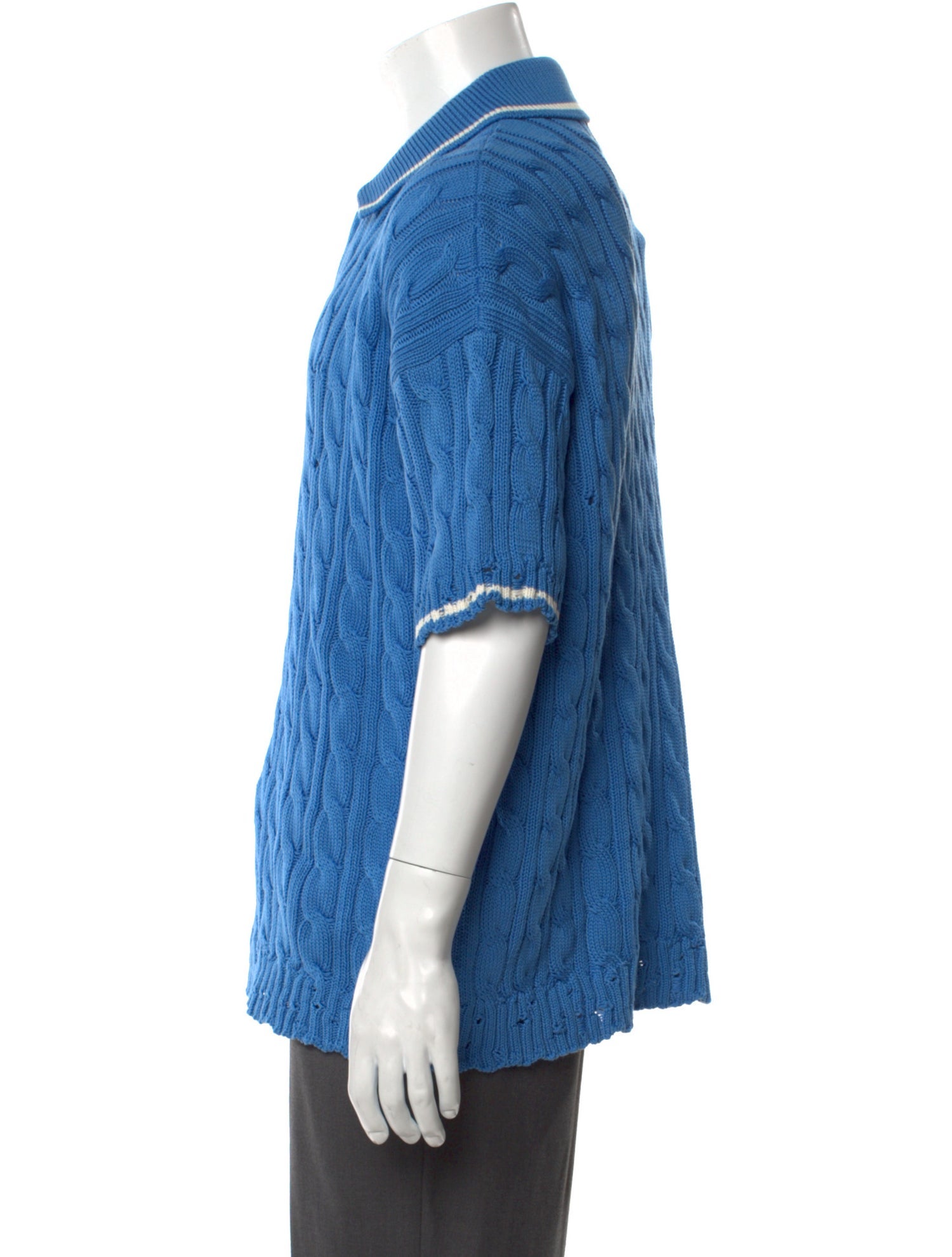 Marni Striped Collar Polo Sweater w/ Tags