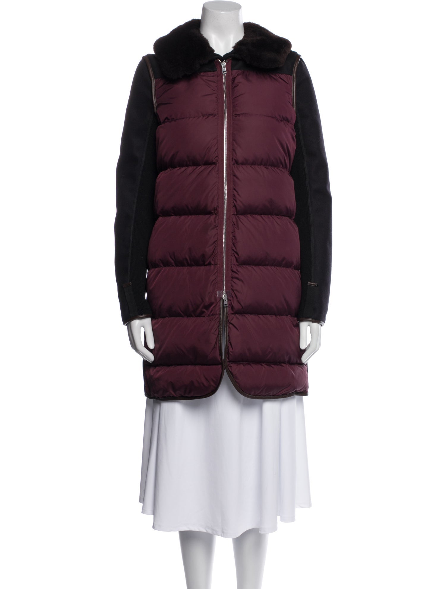 Marni Virgin Wool Fur Coat