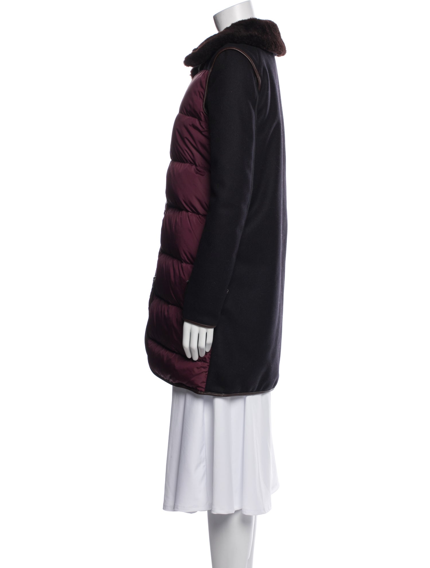 Marni Virgin Wool Fur Coat