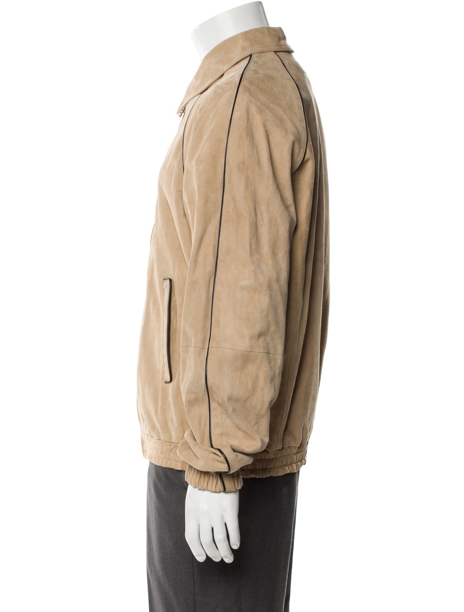 Marni Goat Leather Bomber Jacket w/ Tags