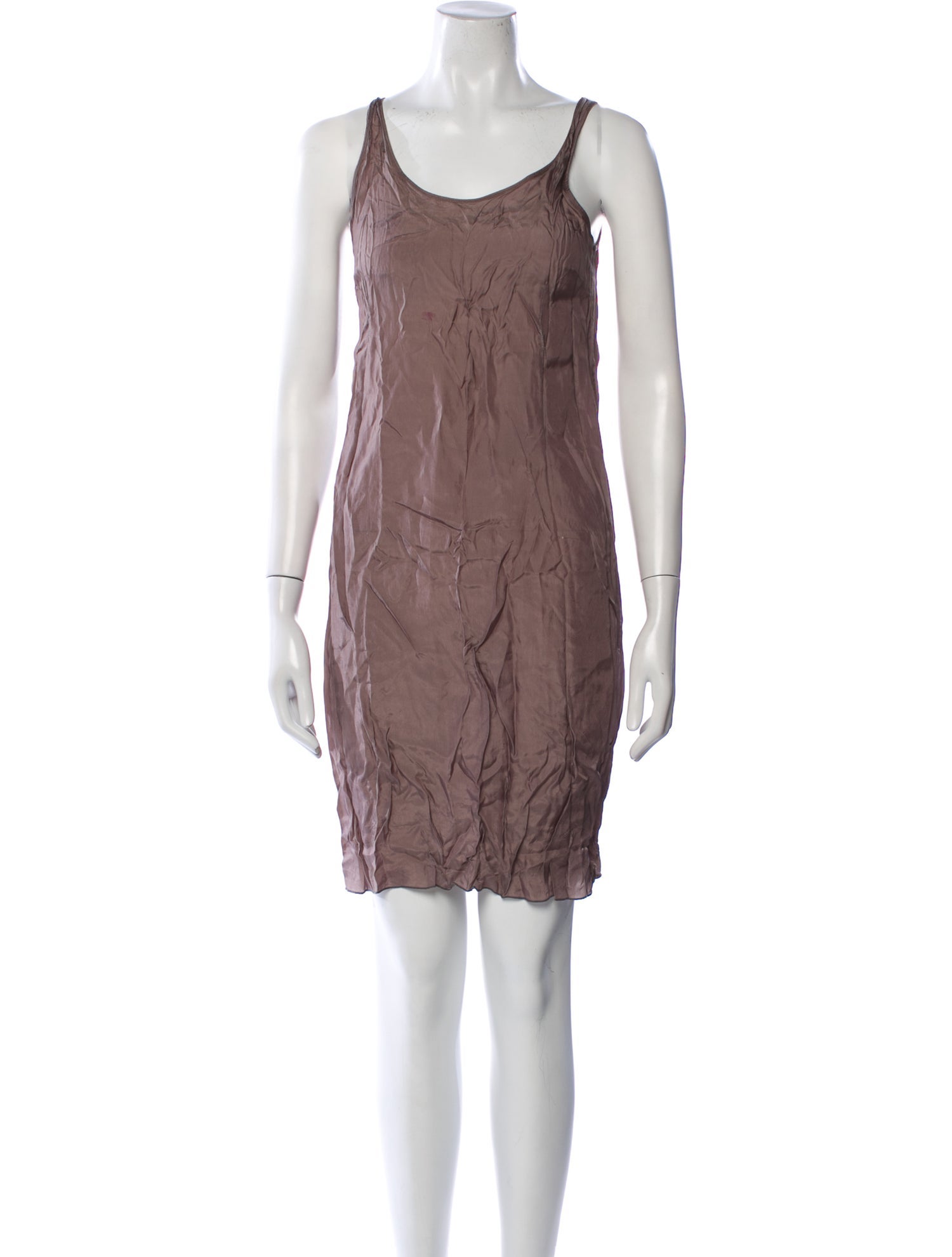 Marni Scoop Neck Mini Dress