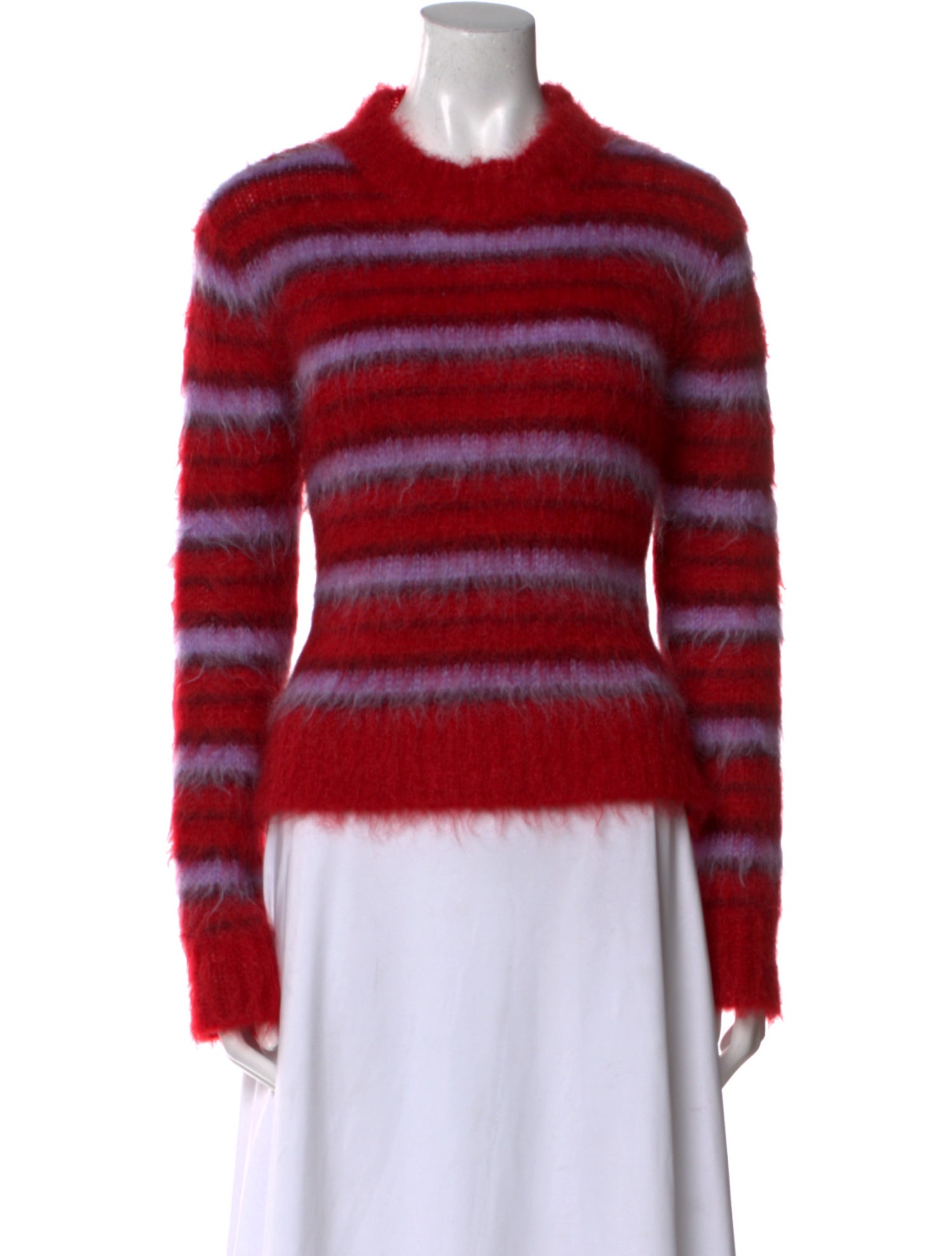Marni Mohair Striped Sweater