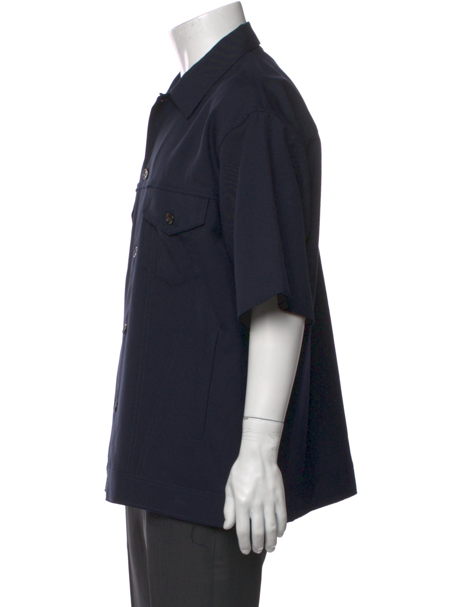 Marni Virgin Wool Short Sleeve Shirt