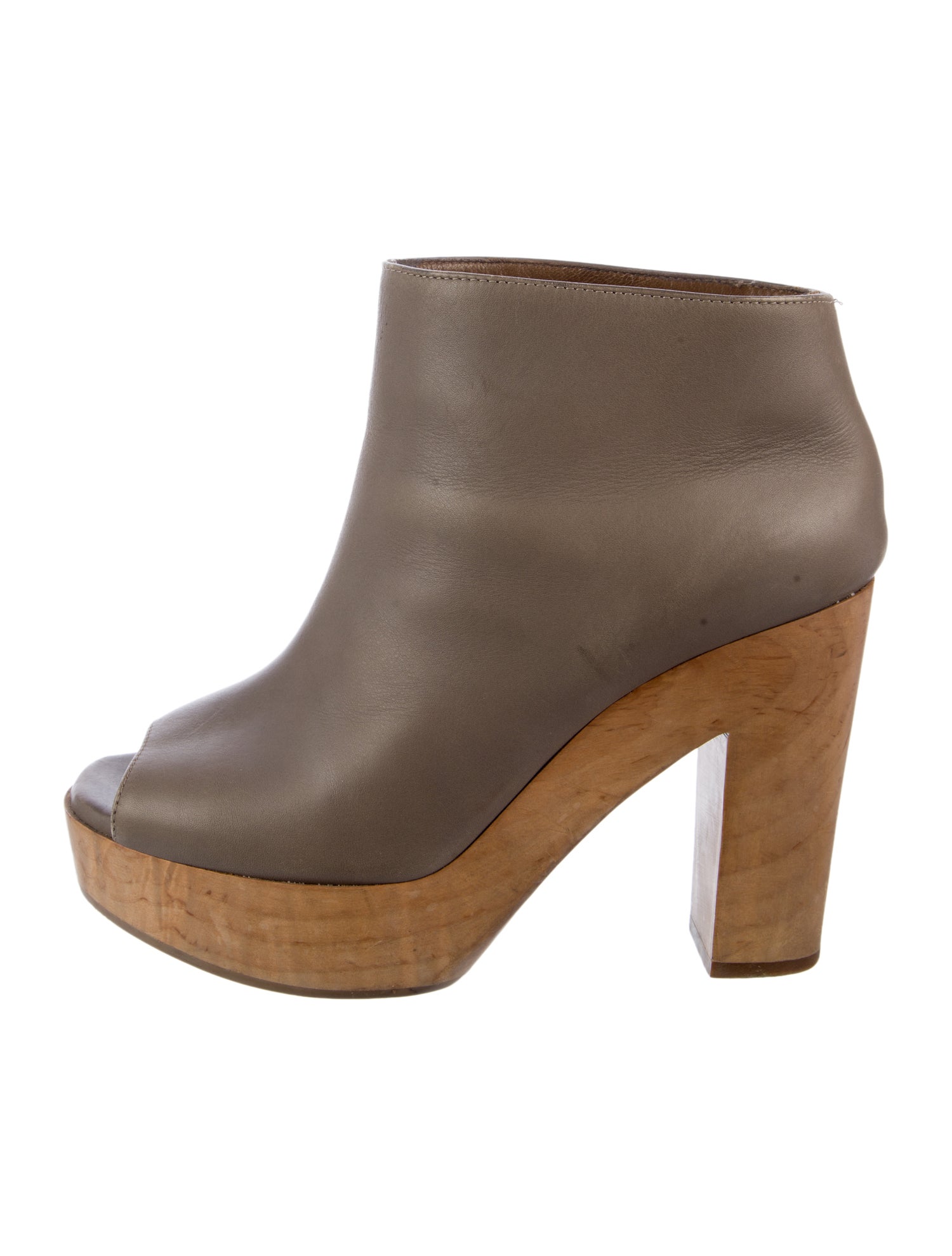 Marni Leather Colorblock Pattern Mules