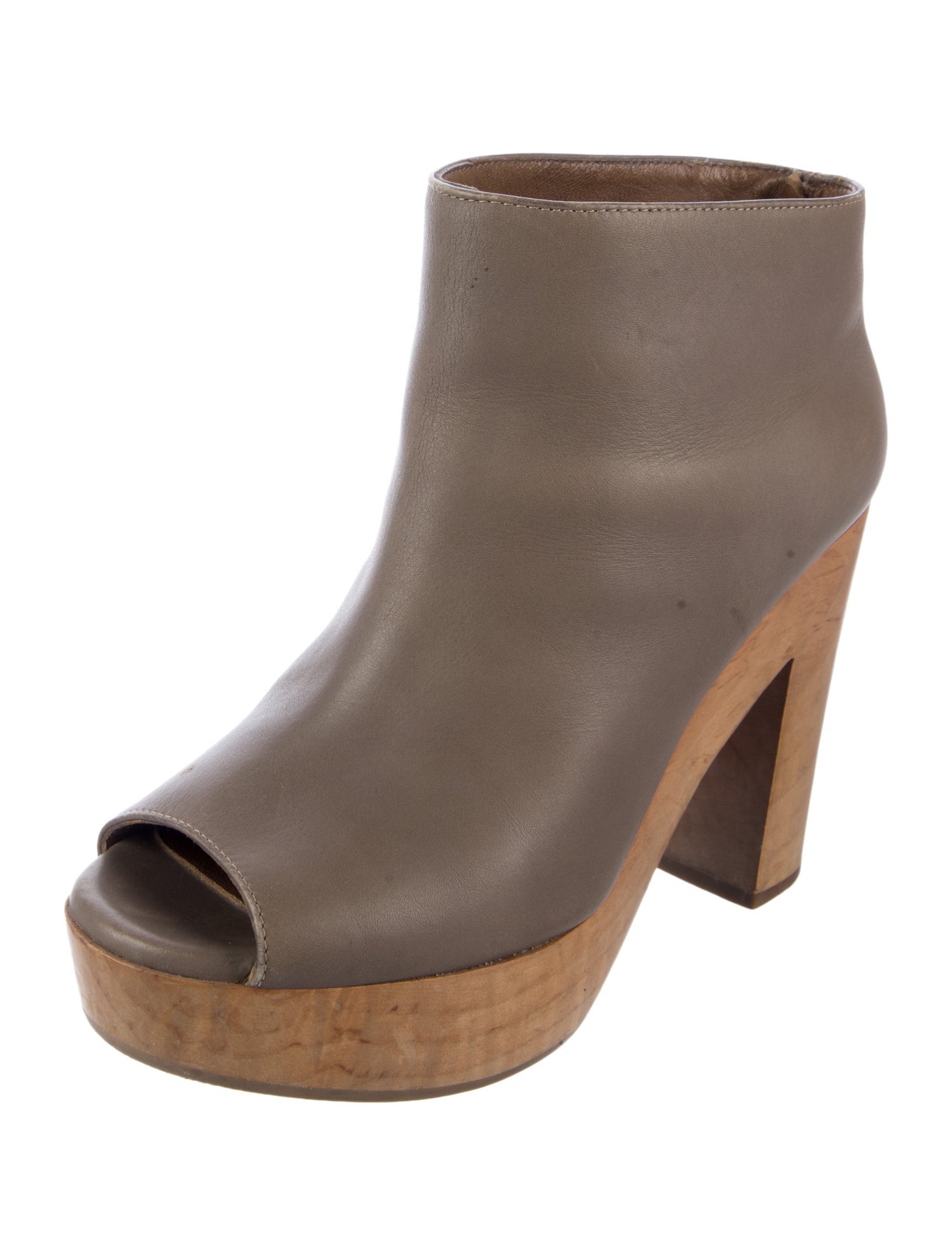 Marni Leather Colorblock Pattern Mules