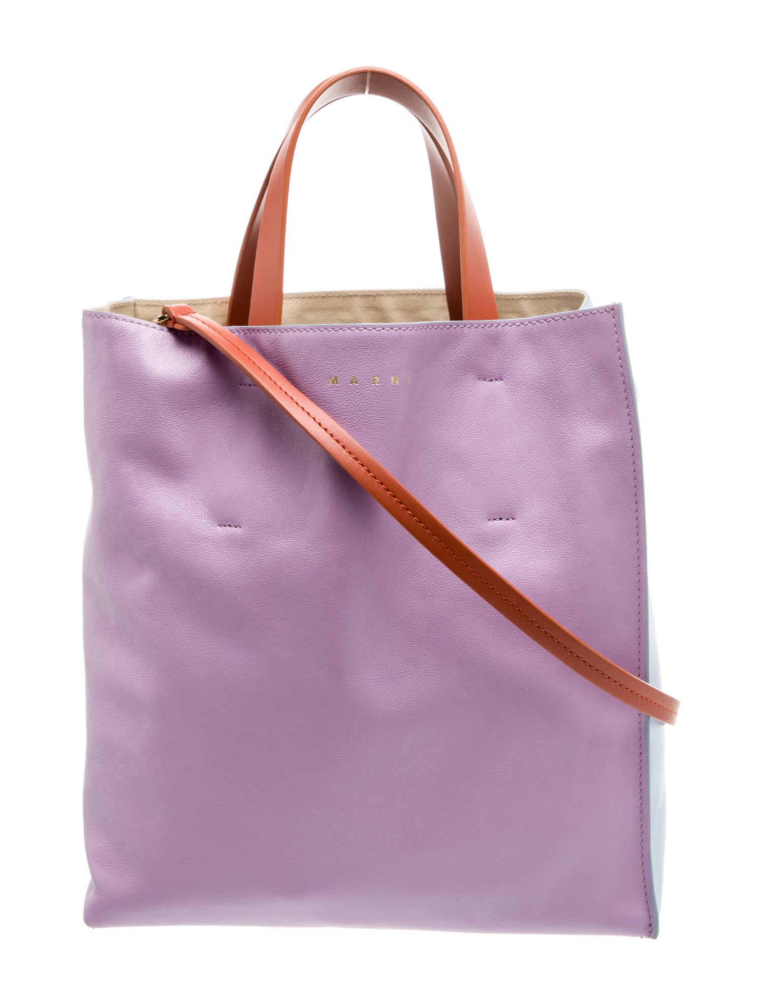 Marni Leather Top Handle Bag