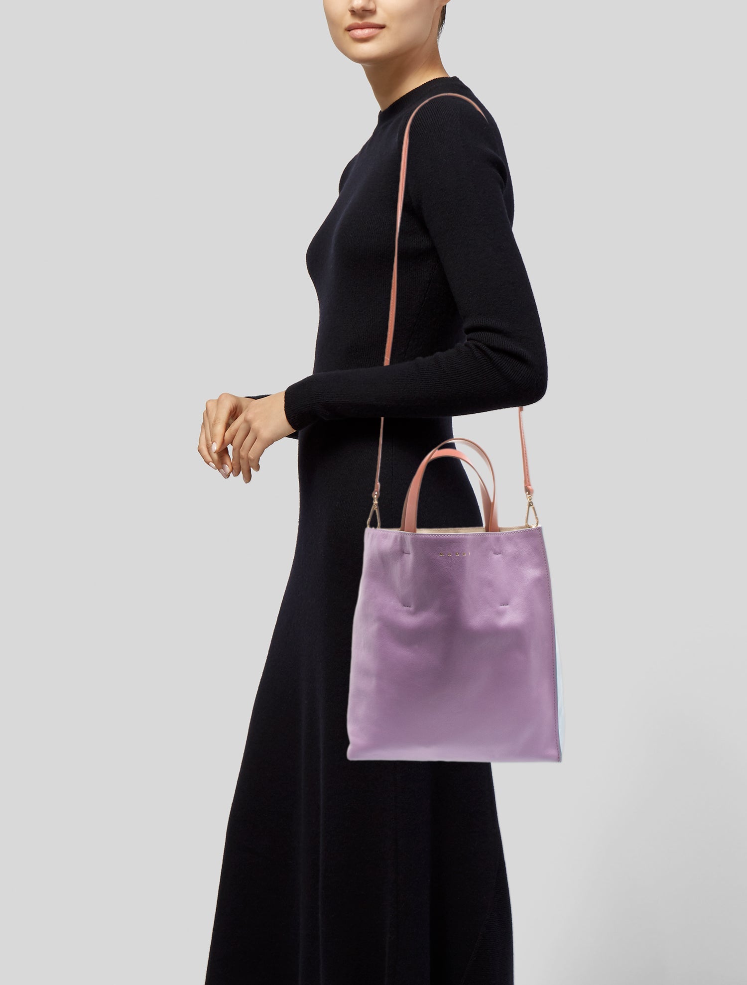 Marni Leather Top Handle Bag