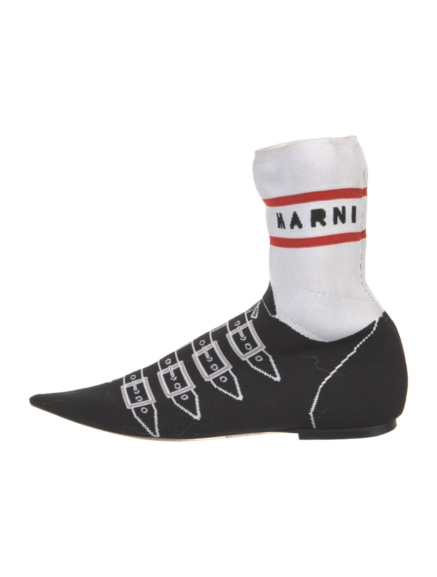 Marni Printed Sock Boots