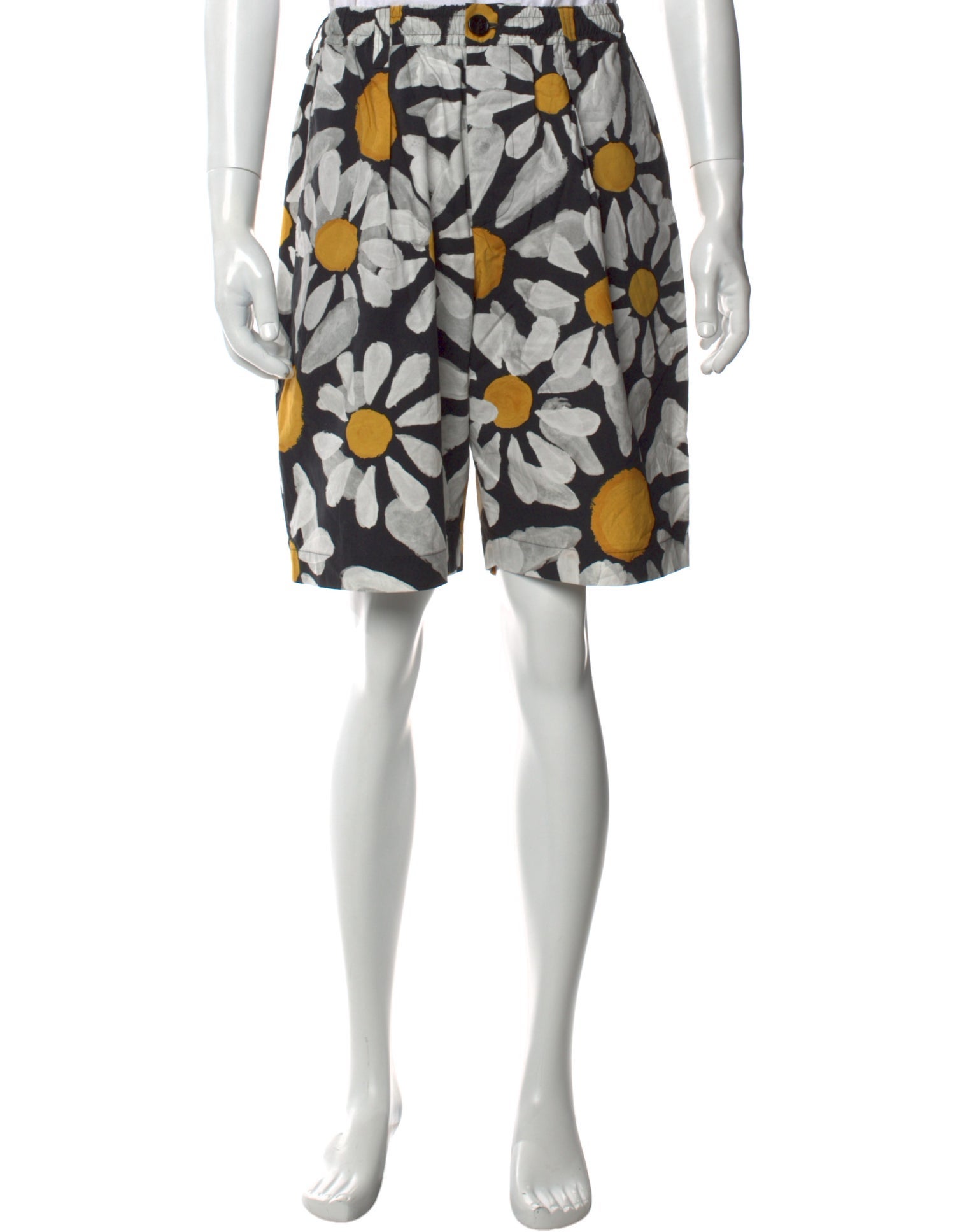 Marni Floral Print Jogger Shorts w/ Tags