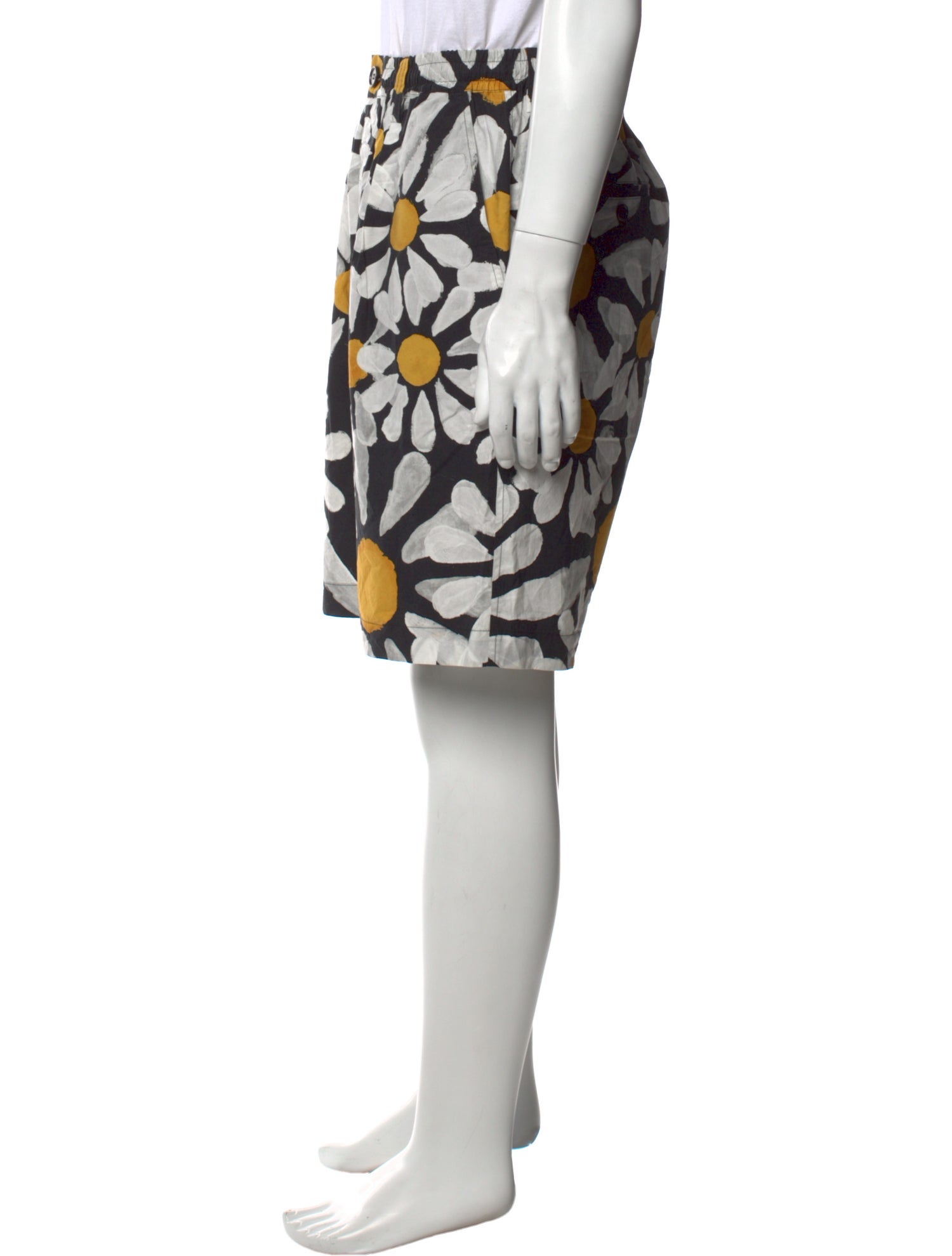 Marni Floral Print Jogger Shorts w/ Tags