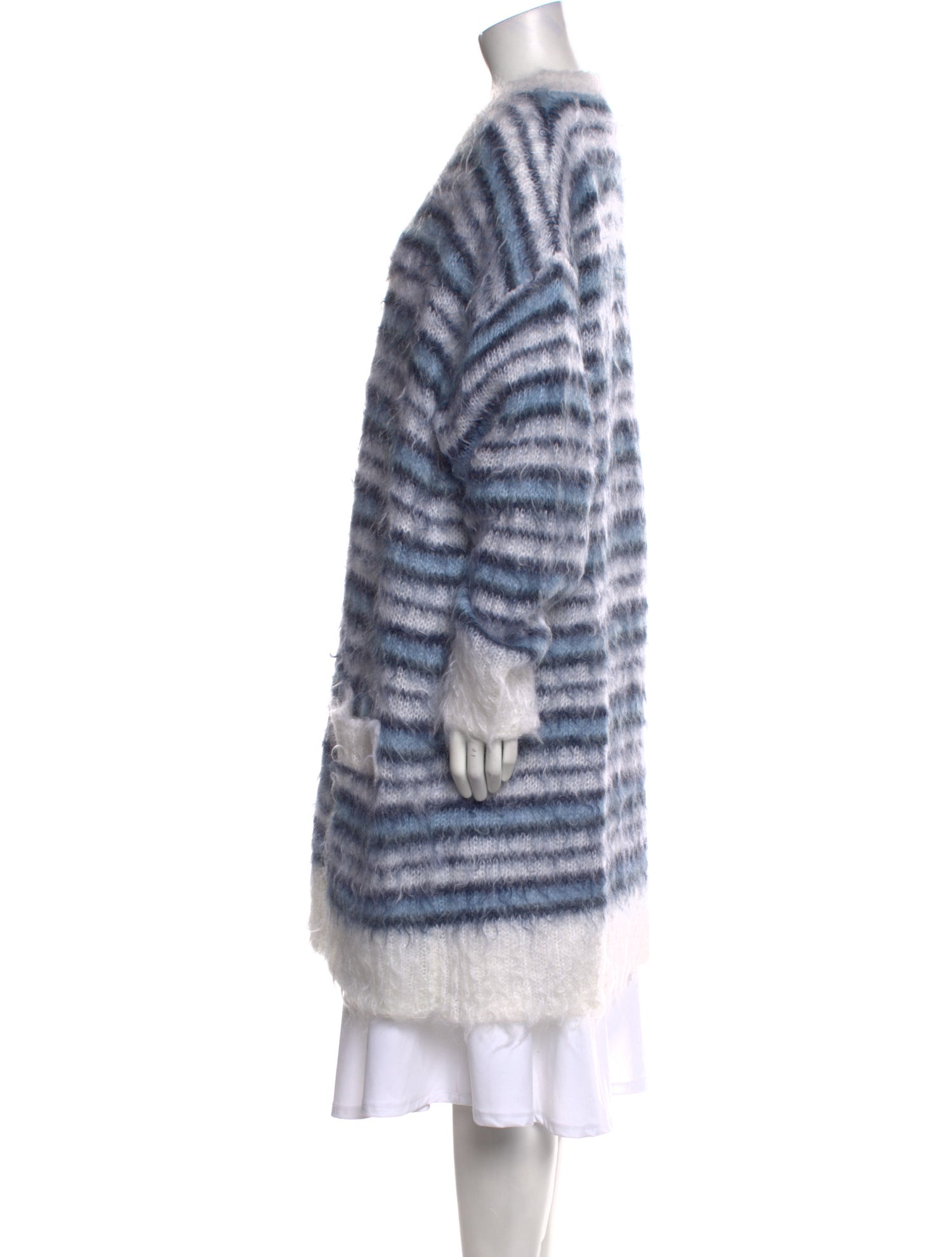 Marni Mohair Striped Sweater