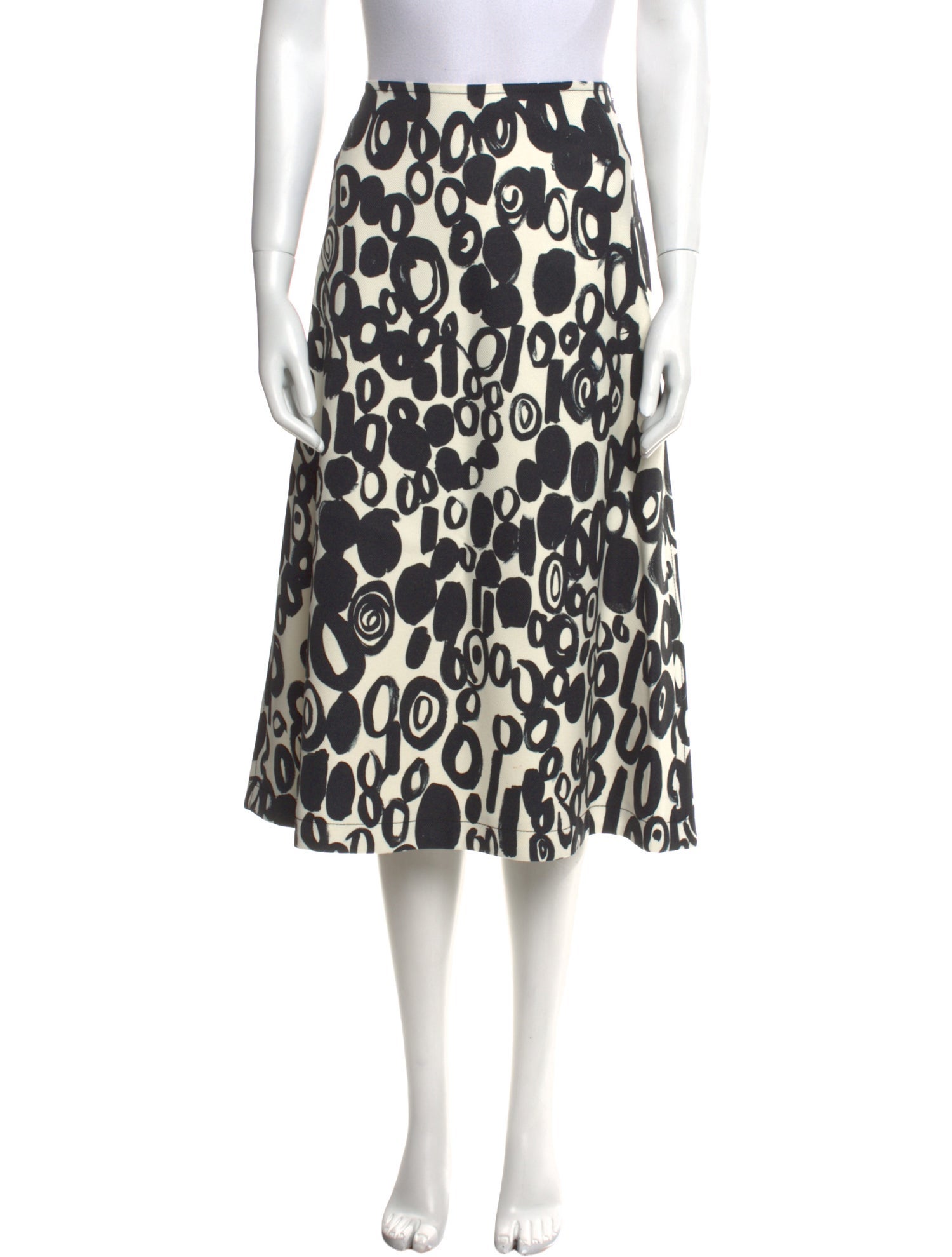 Marni Printed Midi Length Skirt