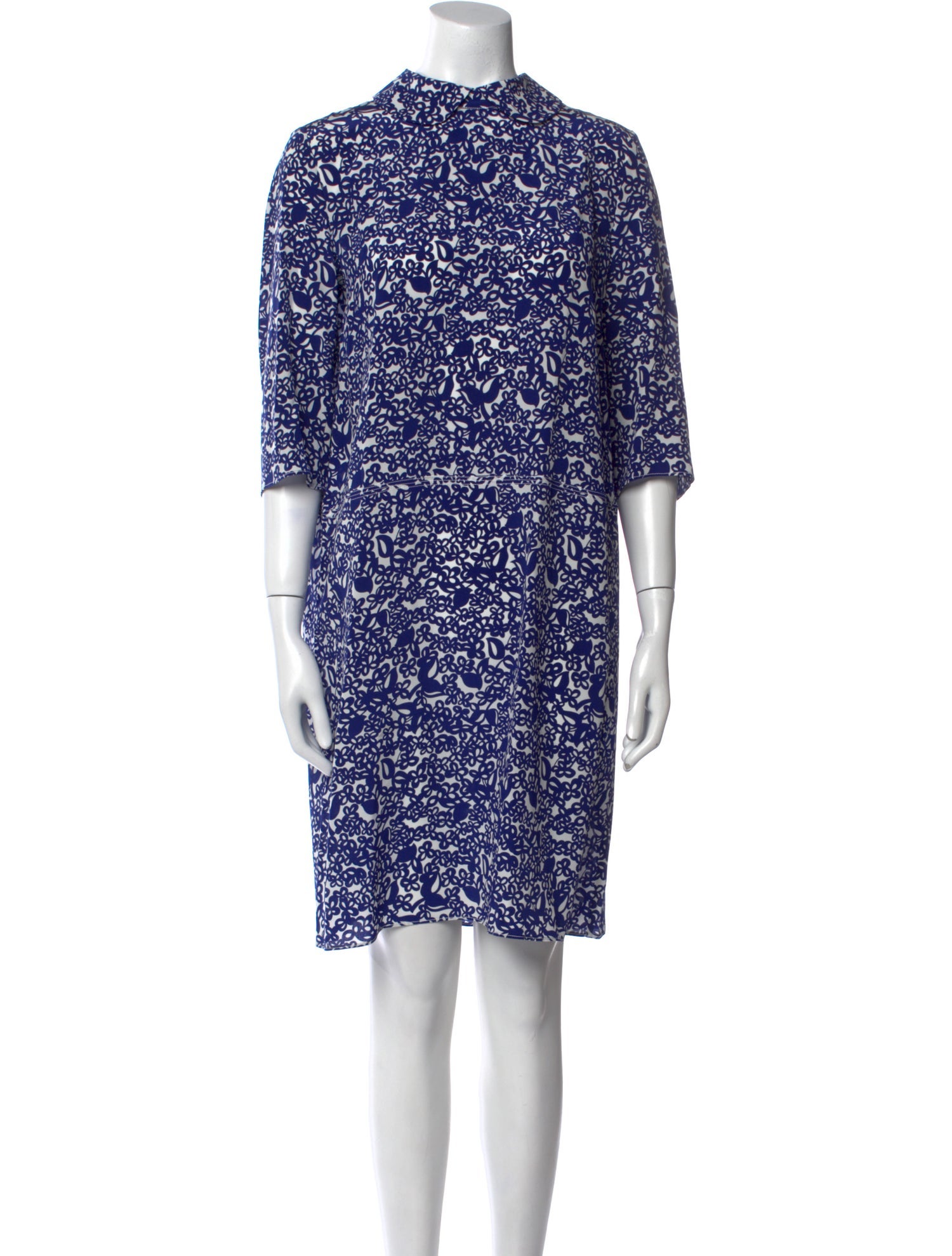 Marni Silk Knee-Length Dress