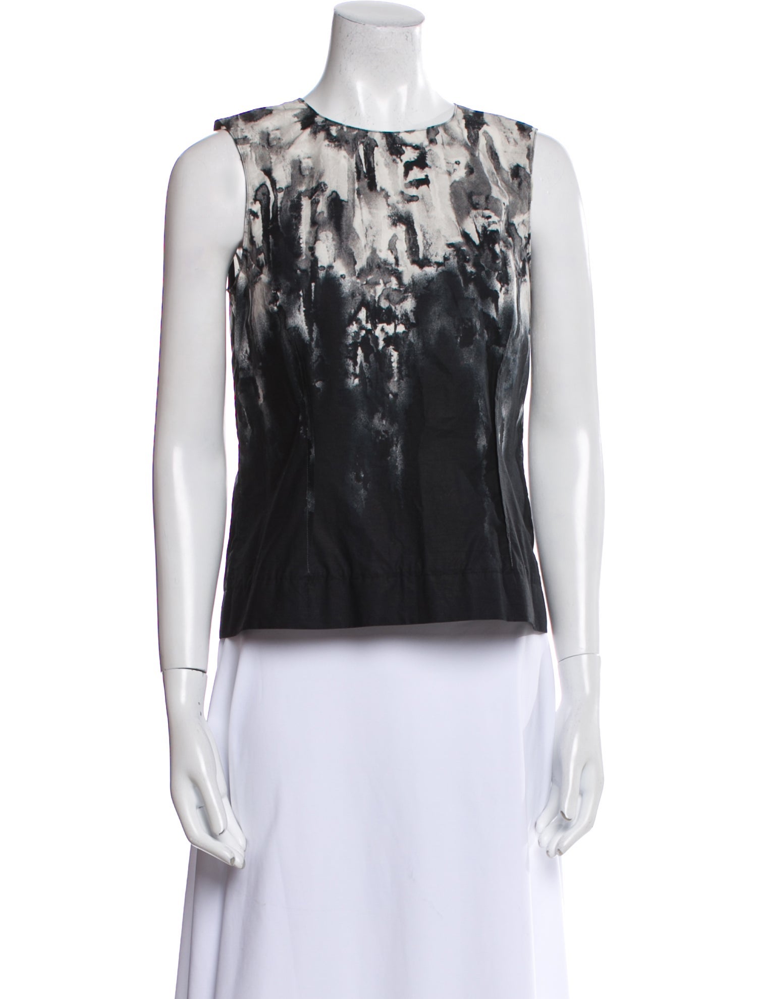 Marni Scoop Neck Sleeveless Top