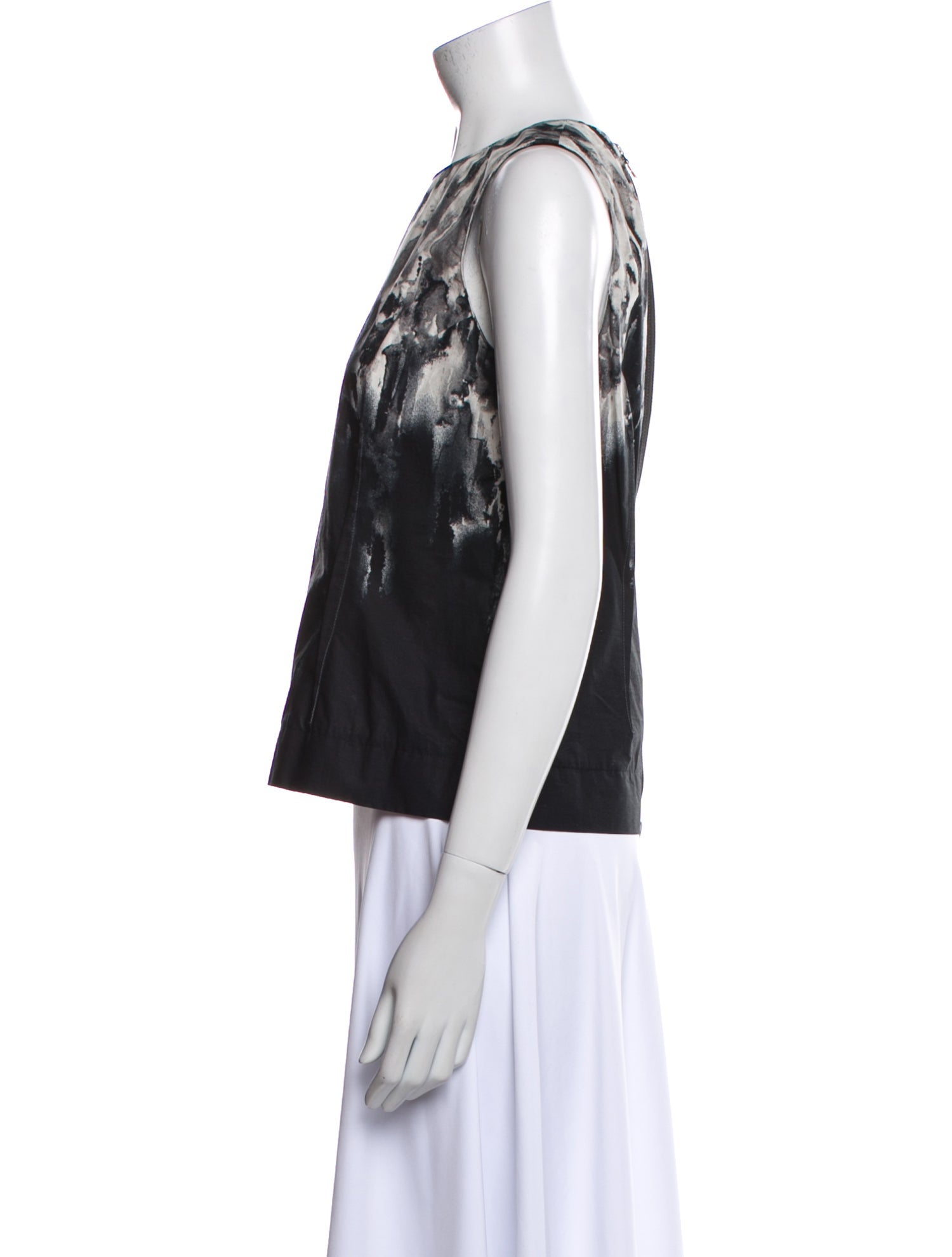Marni Scoop Neck Sleeveless Top
