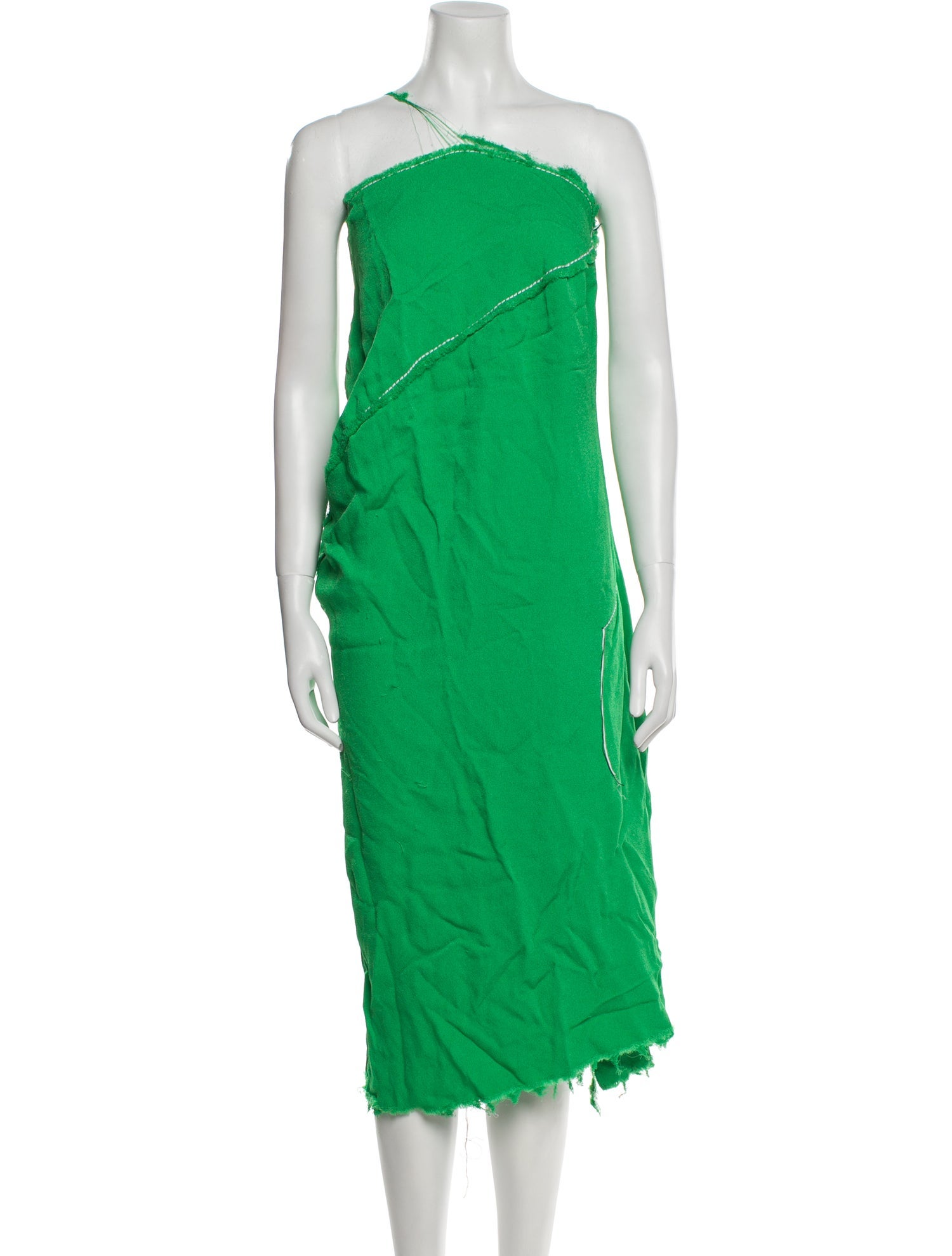 Marni One-Shoulder Knee-Length Dress