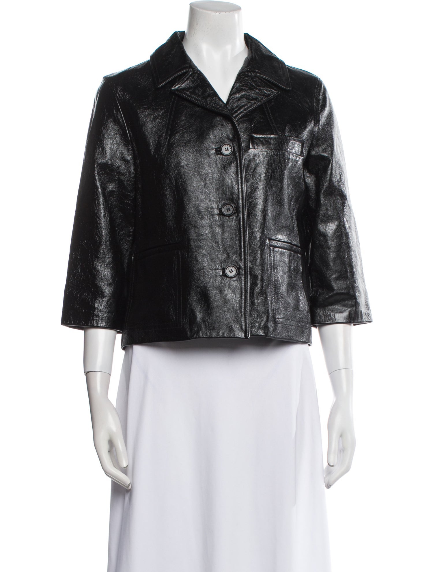 Marni Leather Evening Jacket