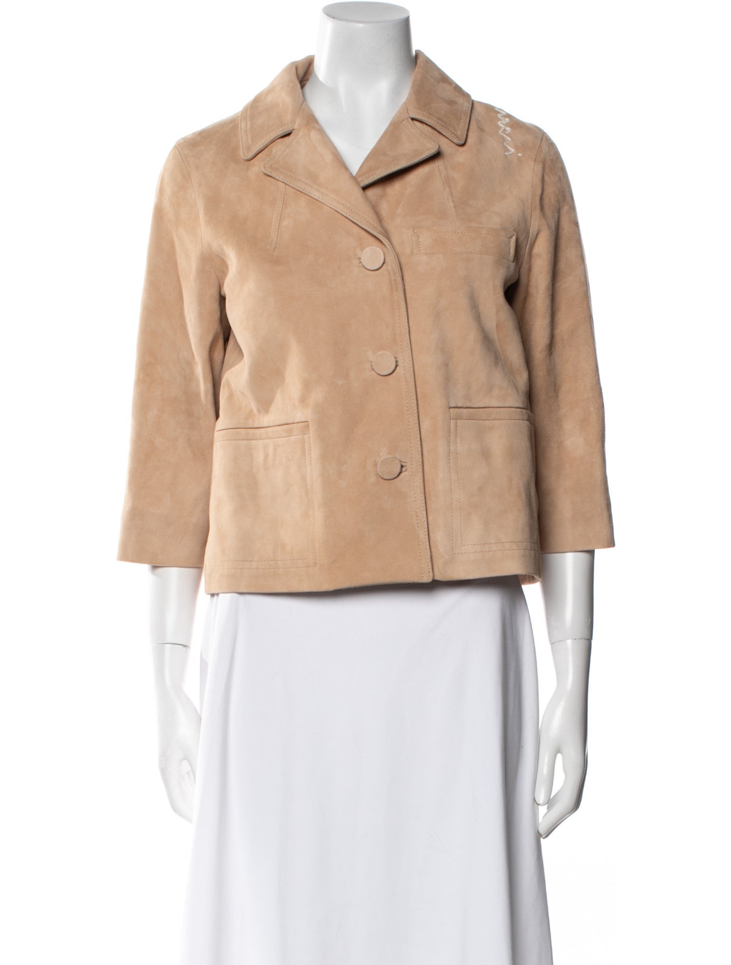 Marni Leather Blazer