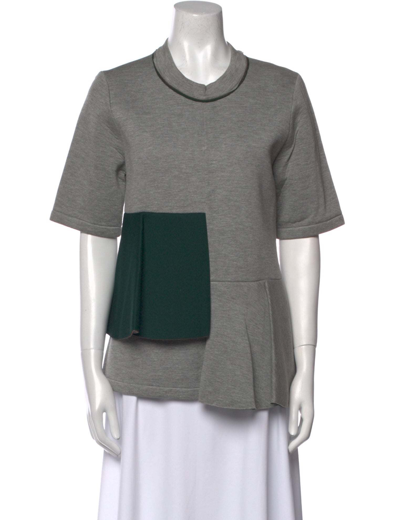 Marni Crew Neck Short Sleeve Sweatshirt