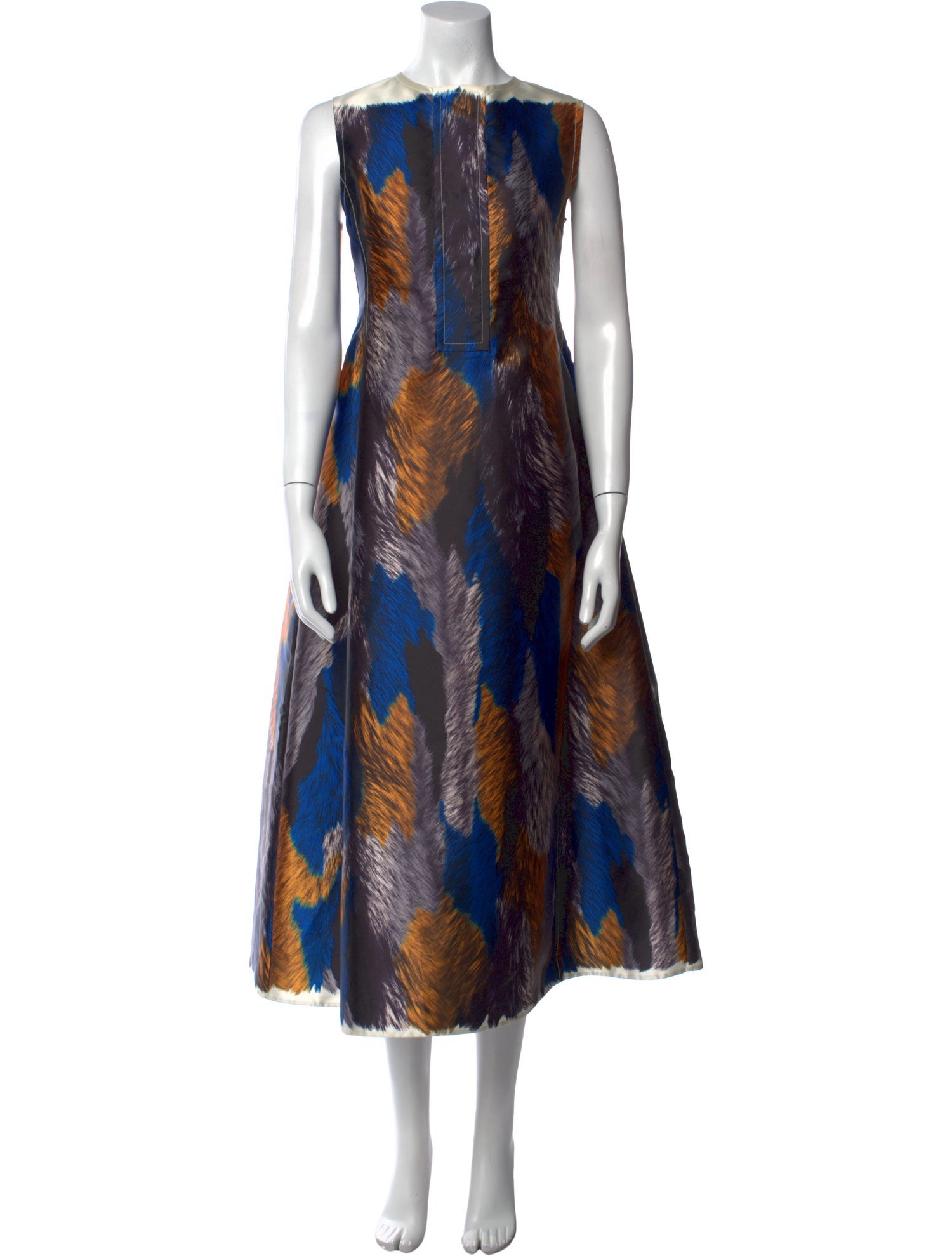 Marni Printed Long Dress