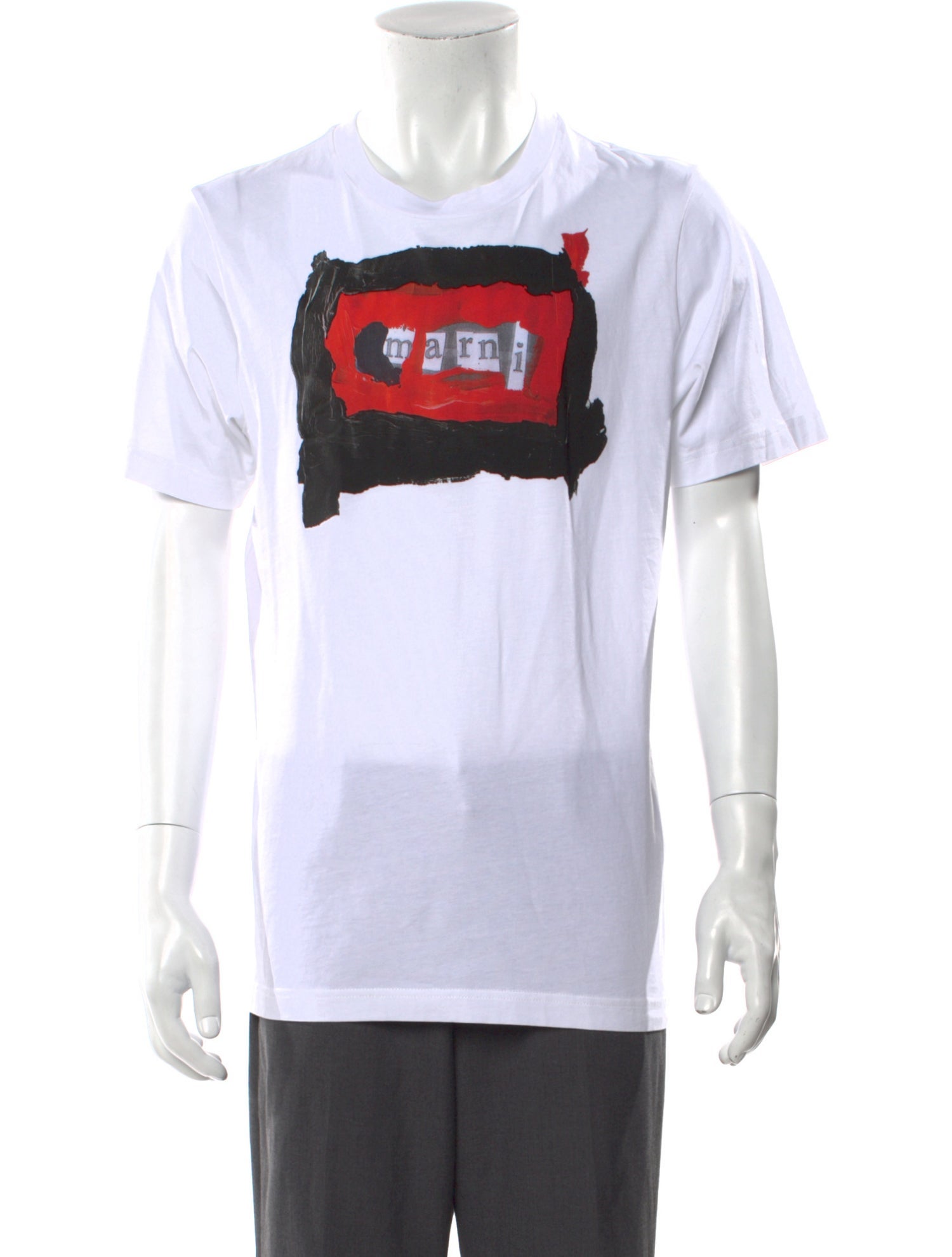 Marni Graphic Print Crew Neck T-Shirt w/ Tags