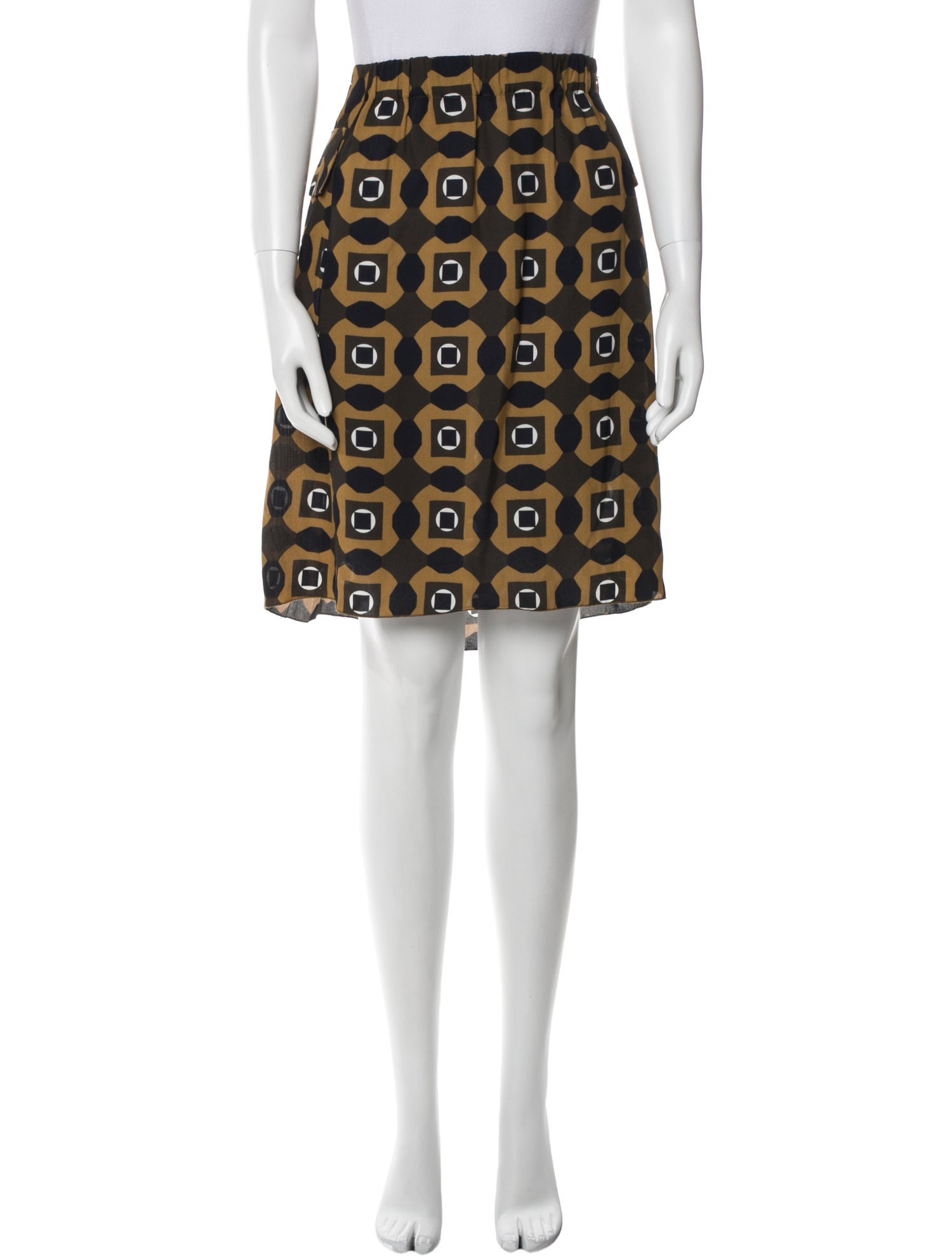 Marni Printed Knee-Length Skirt