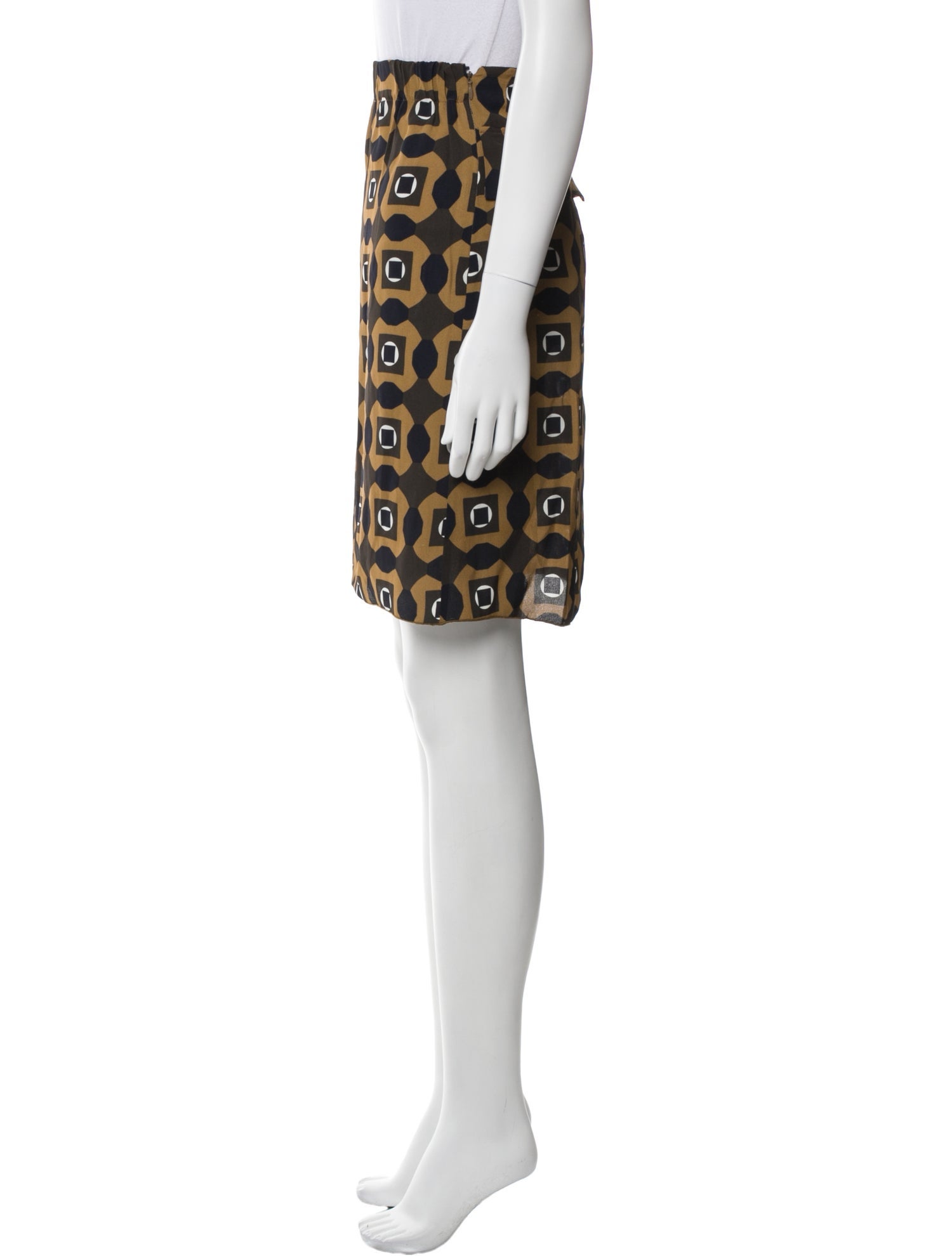 Marni Printed Knee-Length Skirt