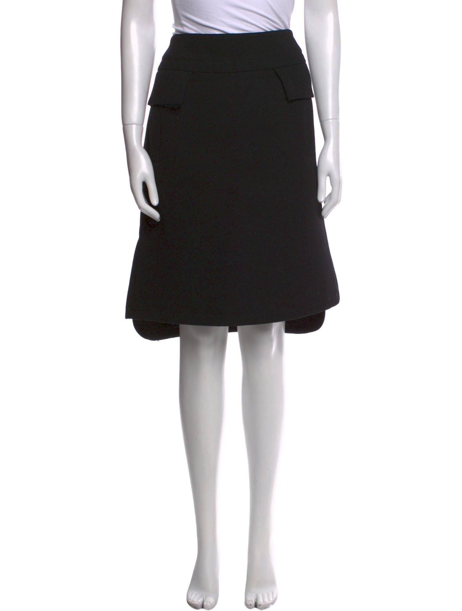 Marni Virgin Wool Knee-Length Skirt
