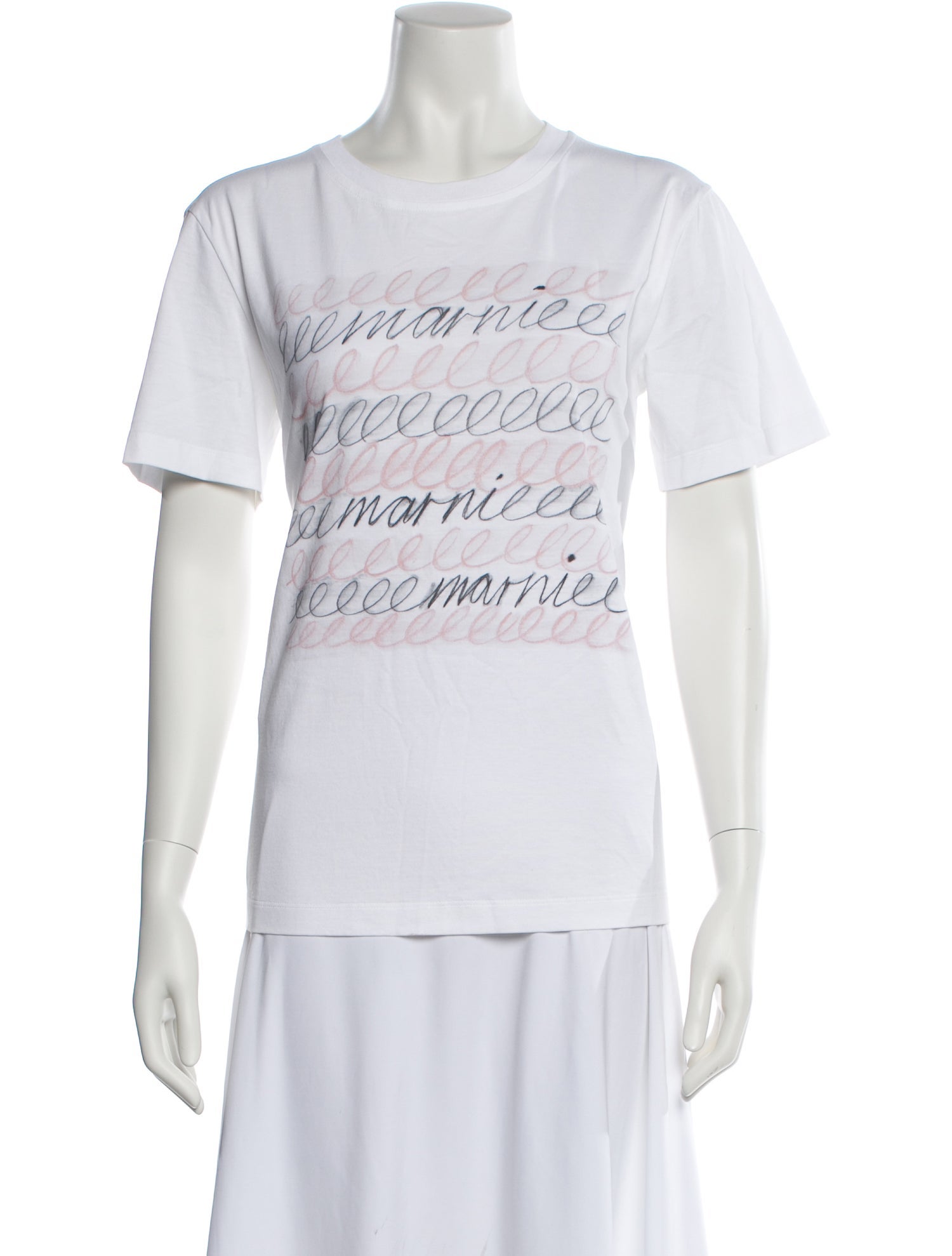 Marni Crew Neck Short Sleeve T-Shirt