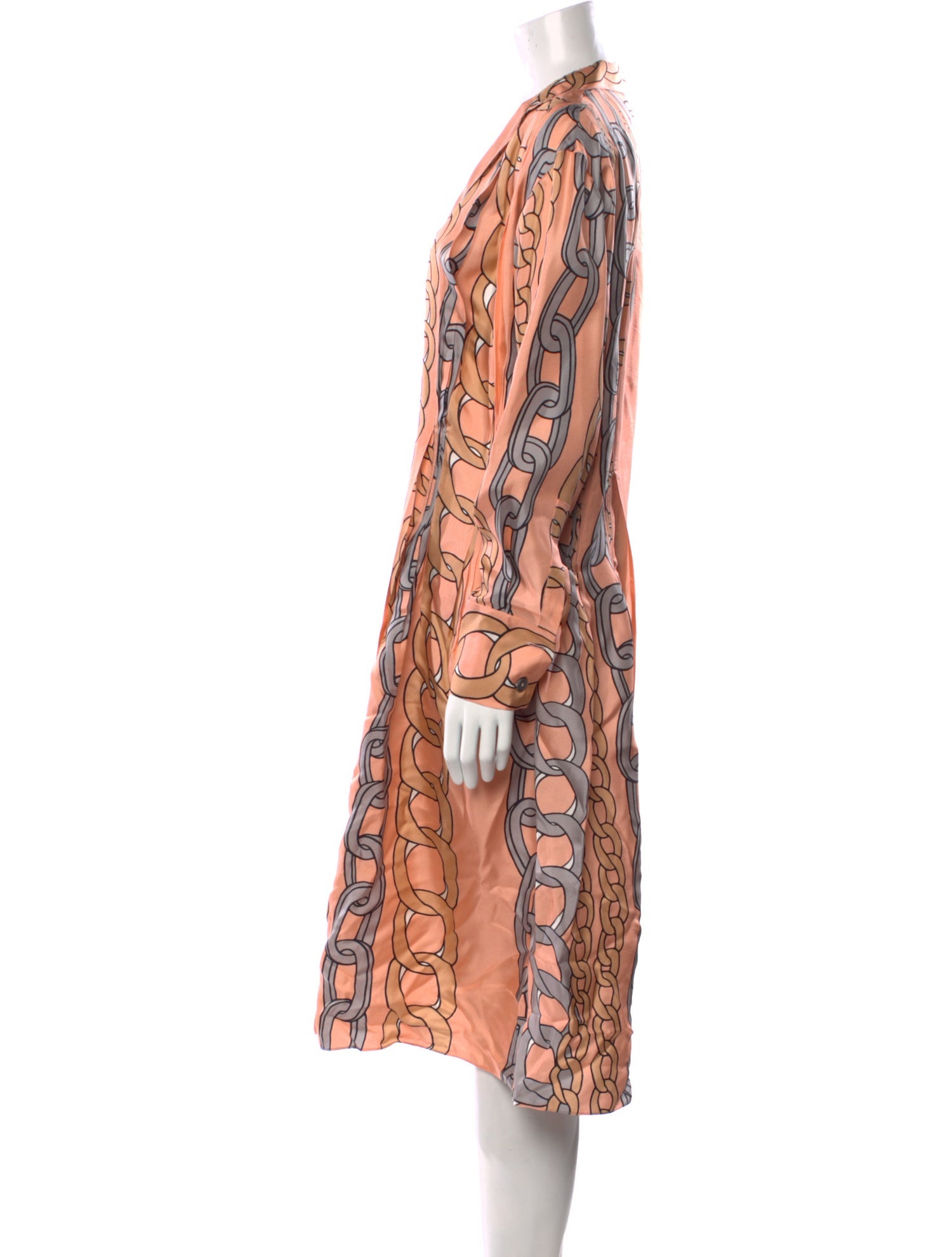 Marni Printed Midi Length Dress