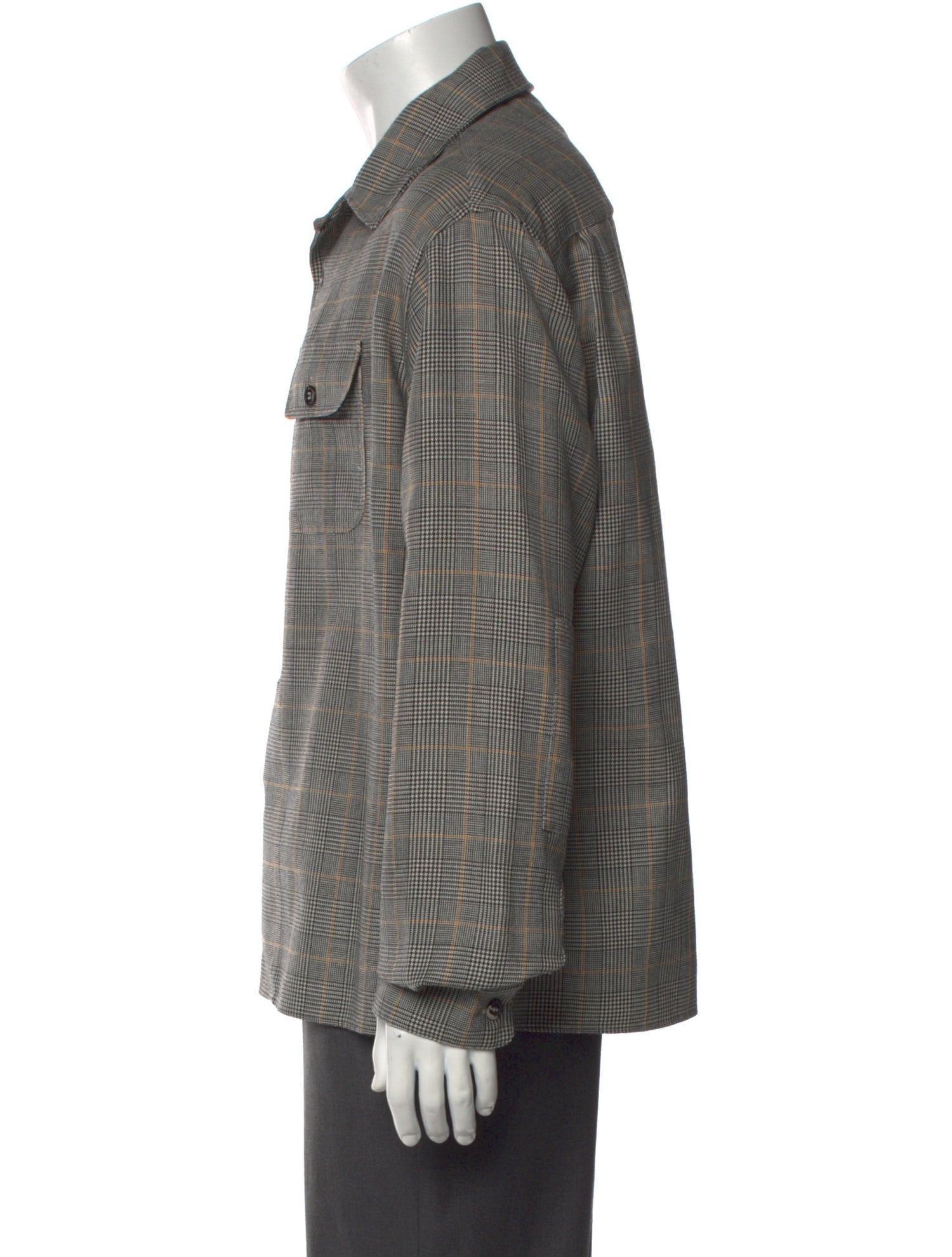 Marni Virgin Wool Long Sleeve Western Shirt