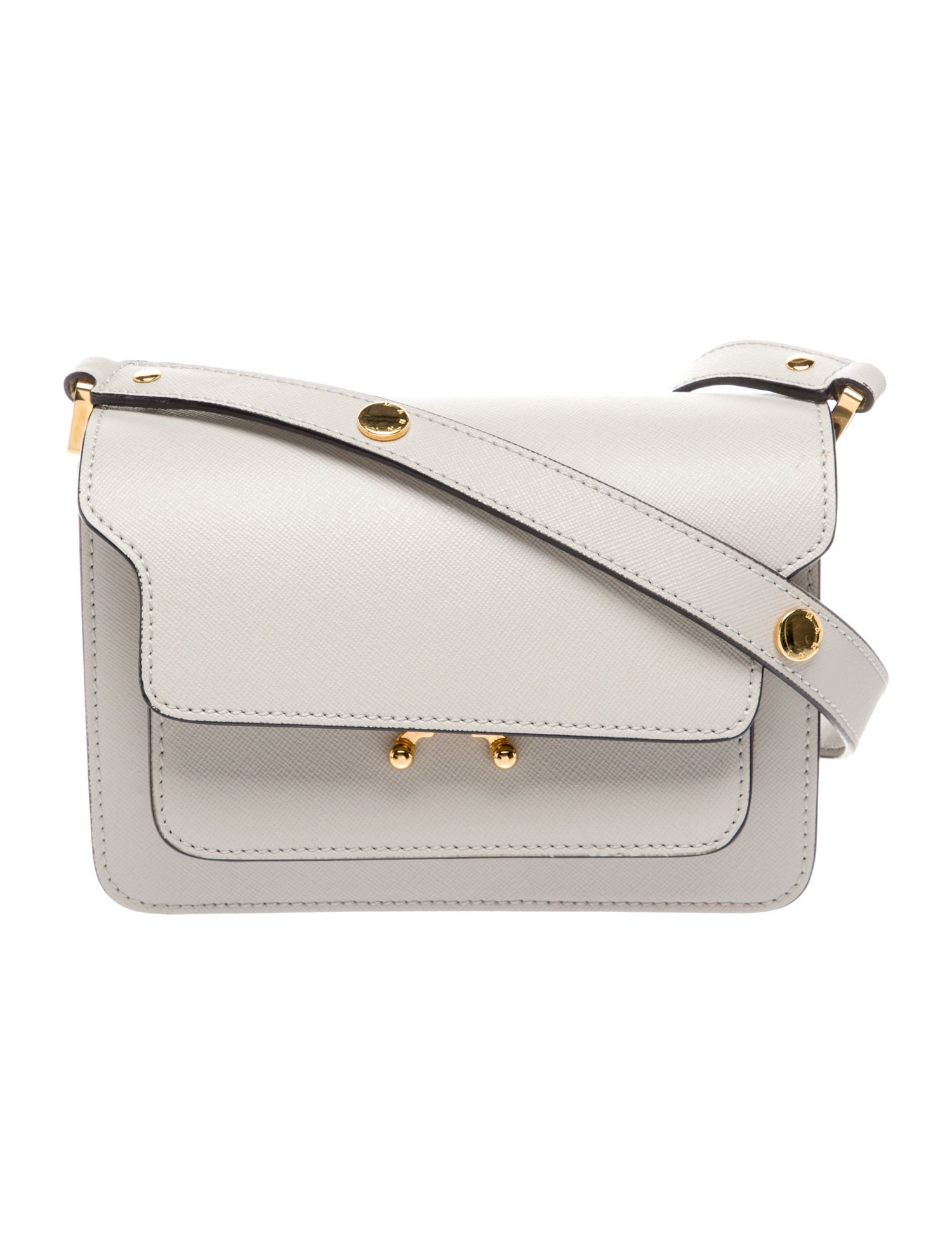 Marni Saffiano Leather Crossbody Bag