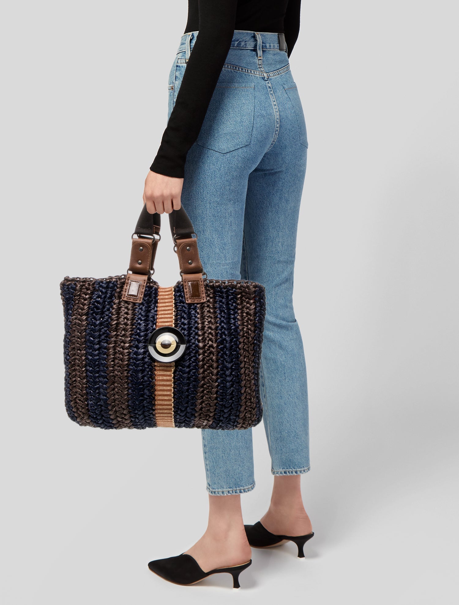 Marni Raffia Tote