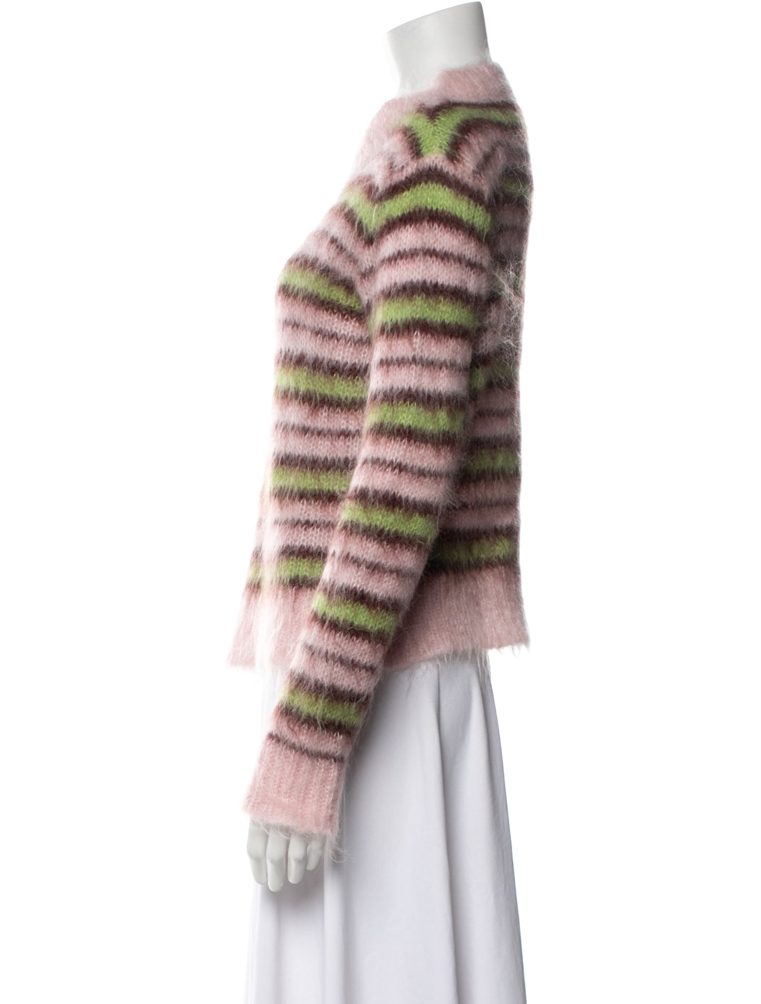 Marni Mohair Striped Sweater