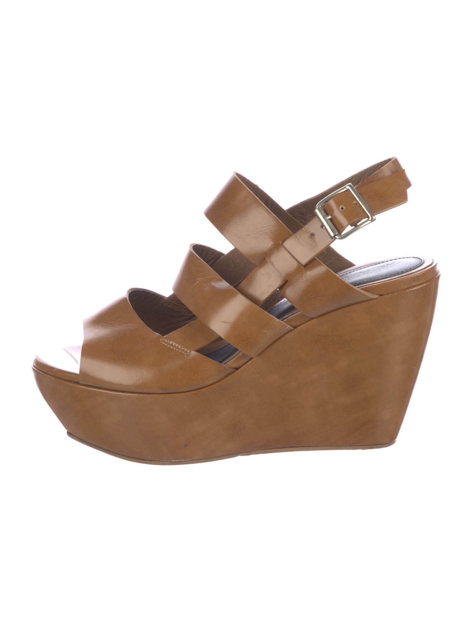 Marni Leather Slingback Sandals