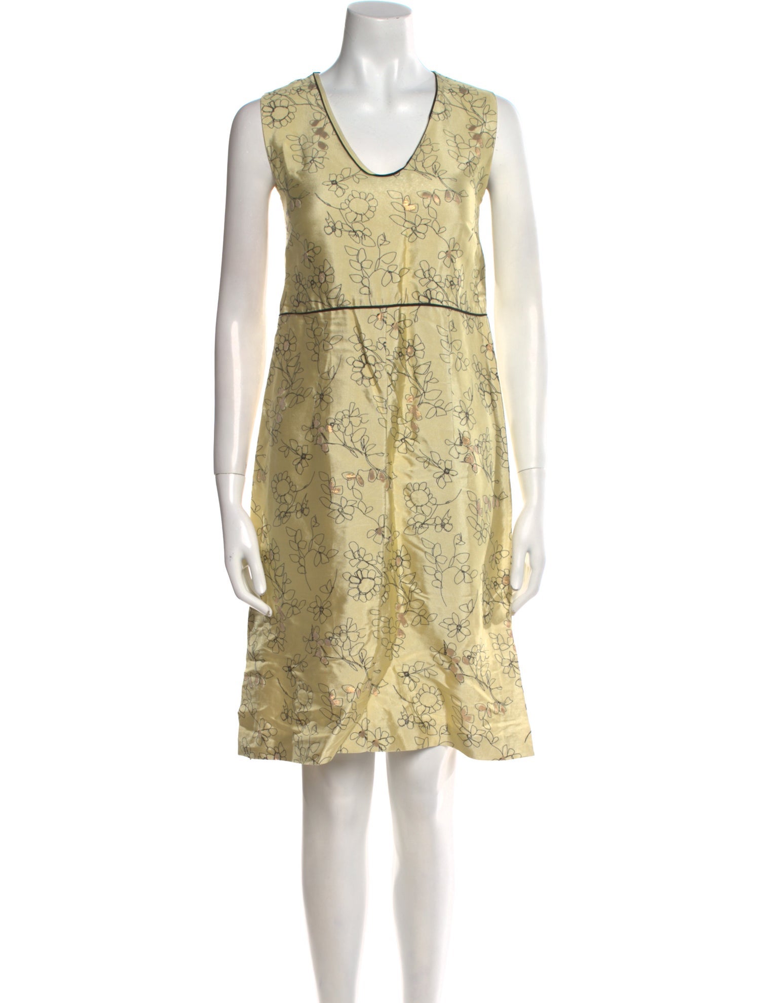 Marni Silk Knee-Length Dress