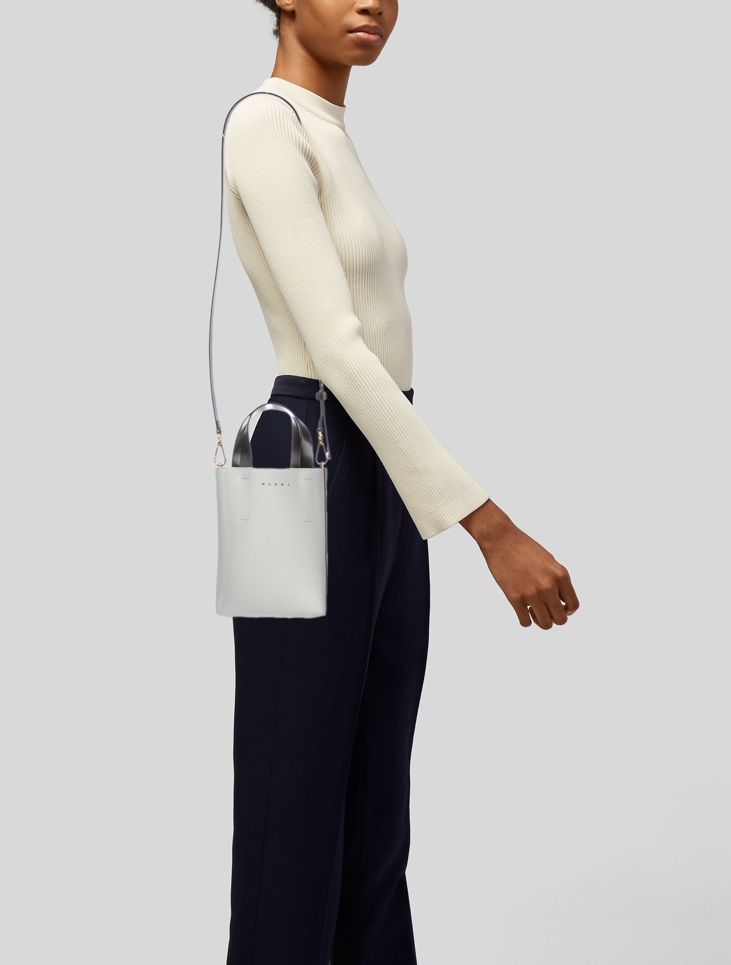 Marni Leather Bucket Bag