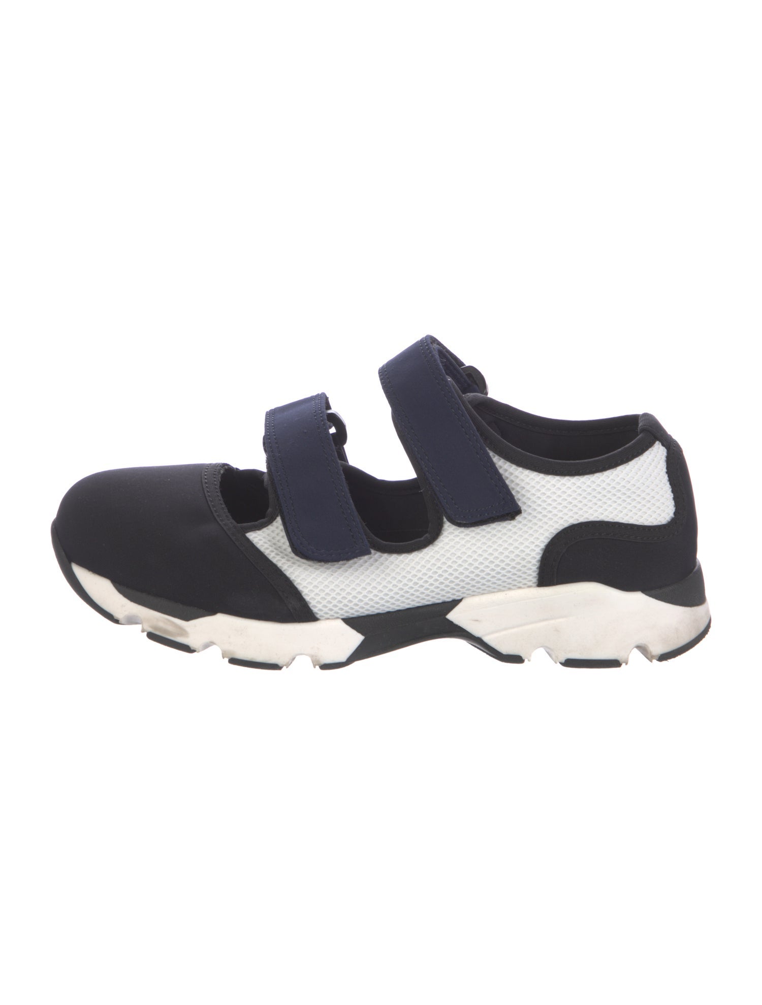 Marni Neoprene Colorblock Pattern Sneakers