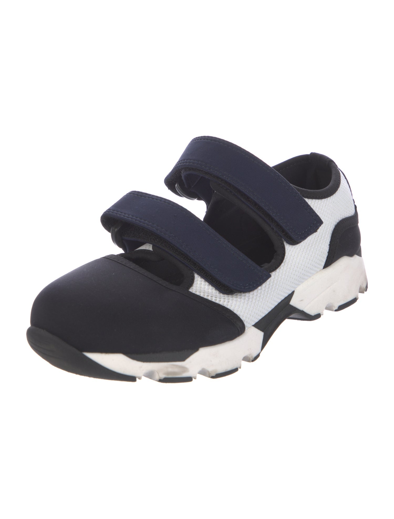 Marni Neoprene Colorblock Pattern Sneakers