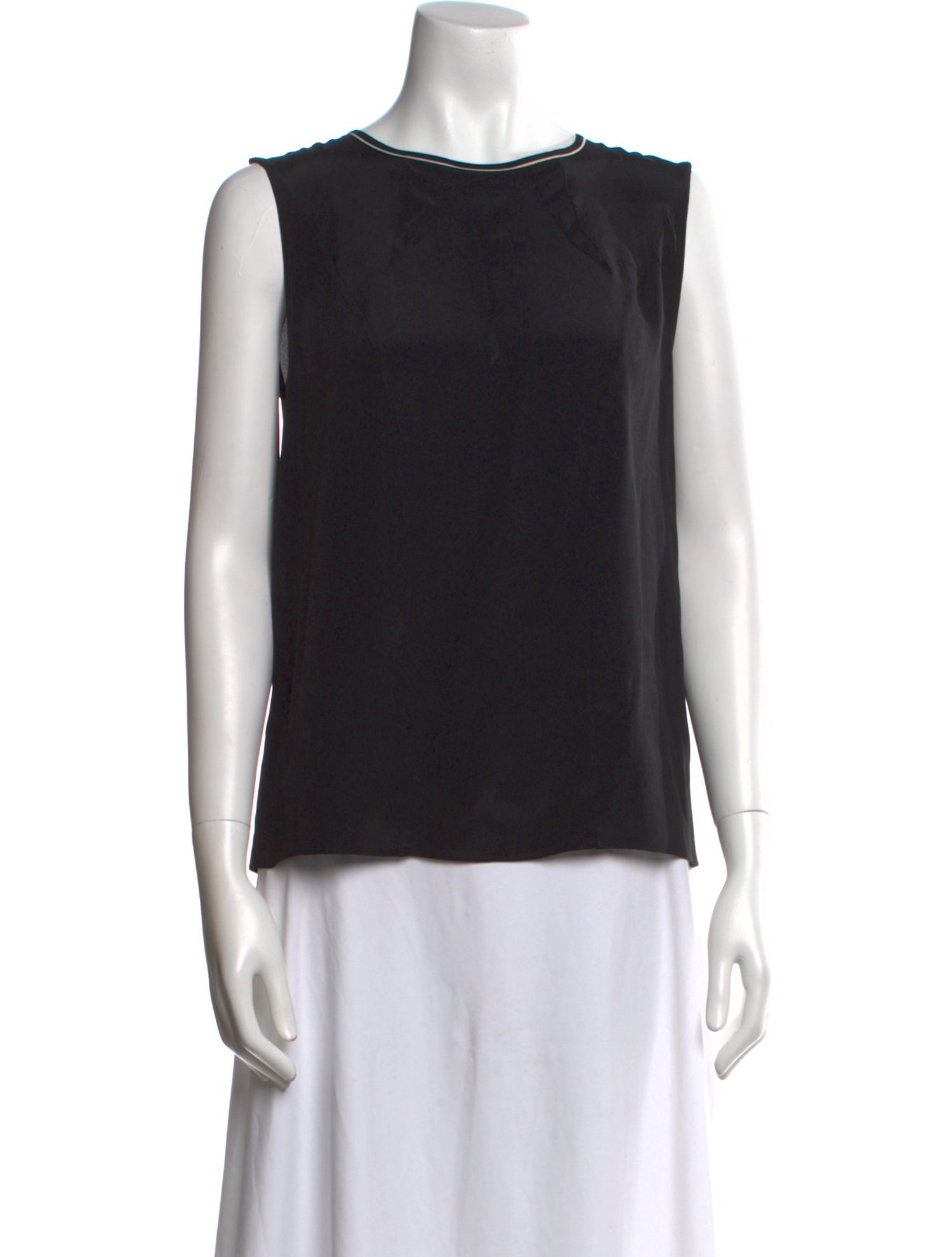 Marni Bateau Neckline Sleeveless Top