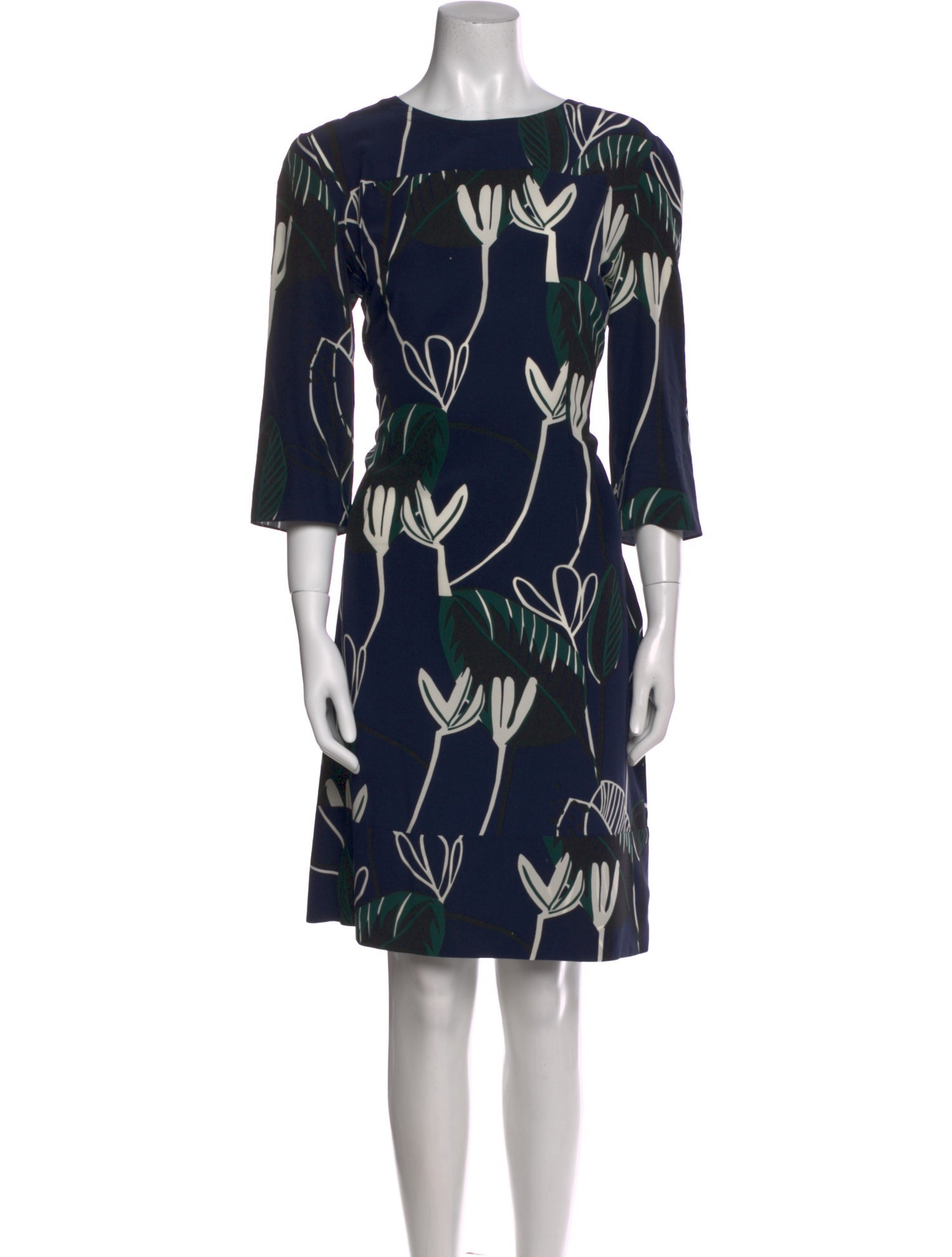 Marni Silk Knee-Length Dress
